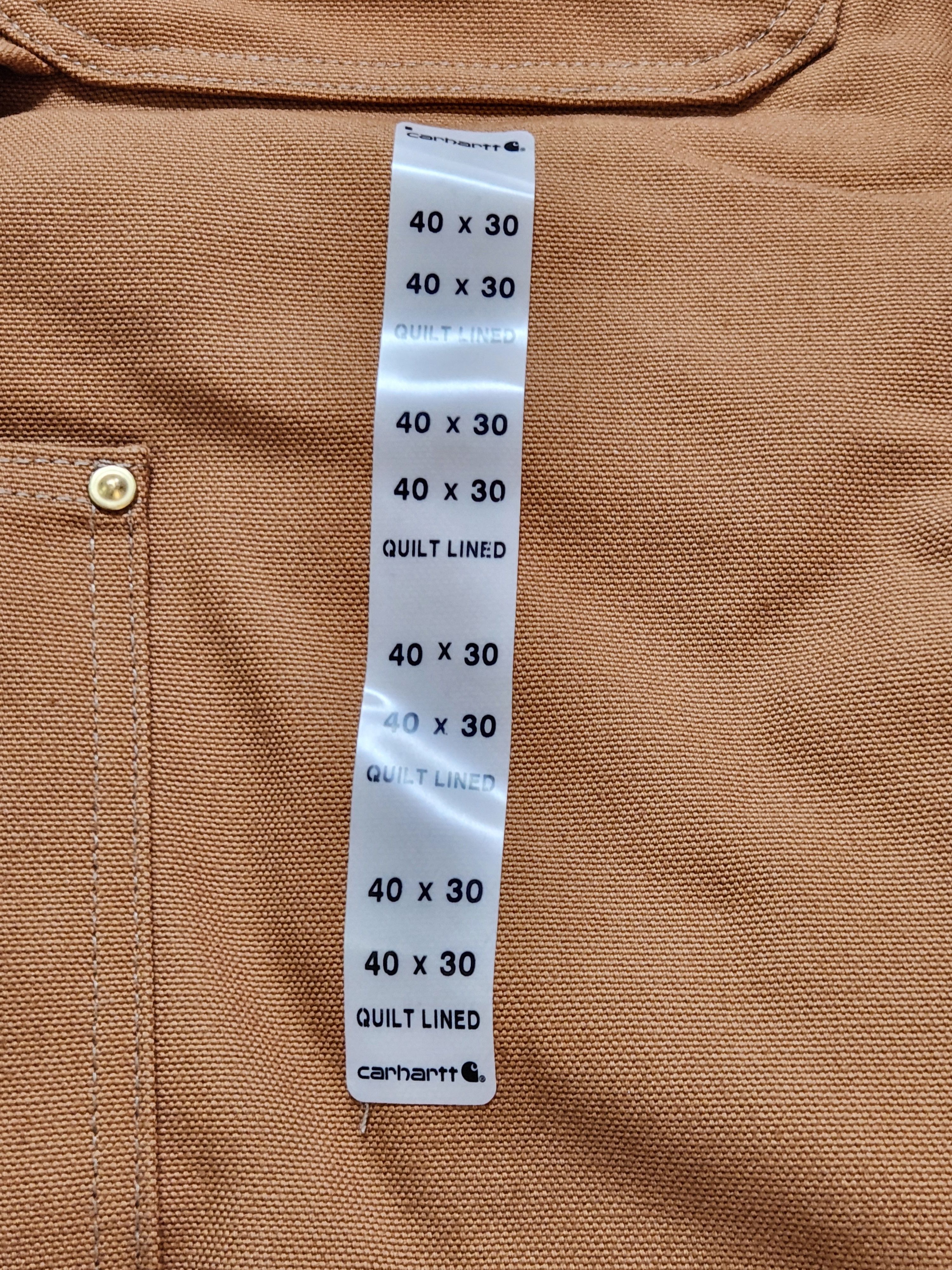 Carhartt bib overall double knee Size US 40 / EU 56 - 6 Thumbnail