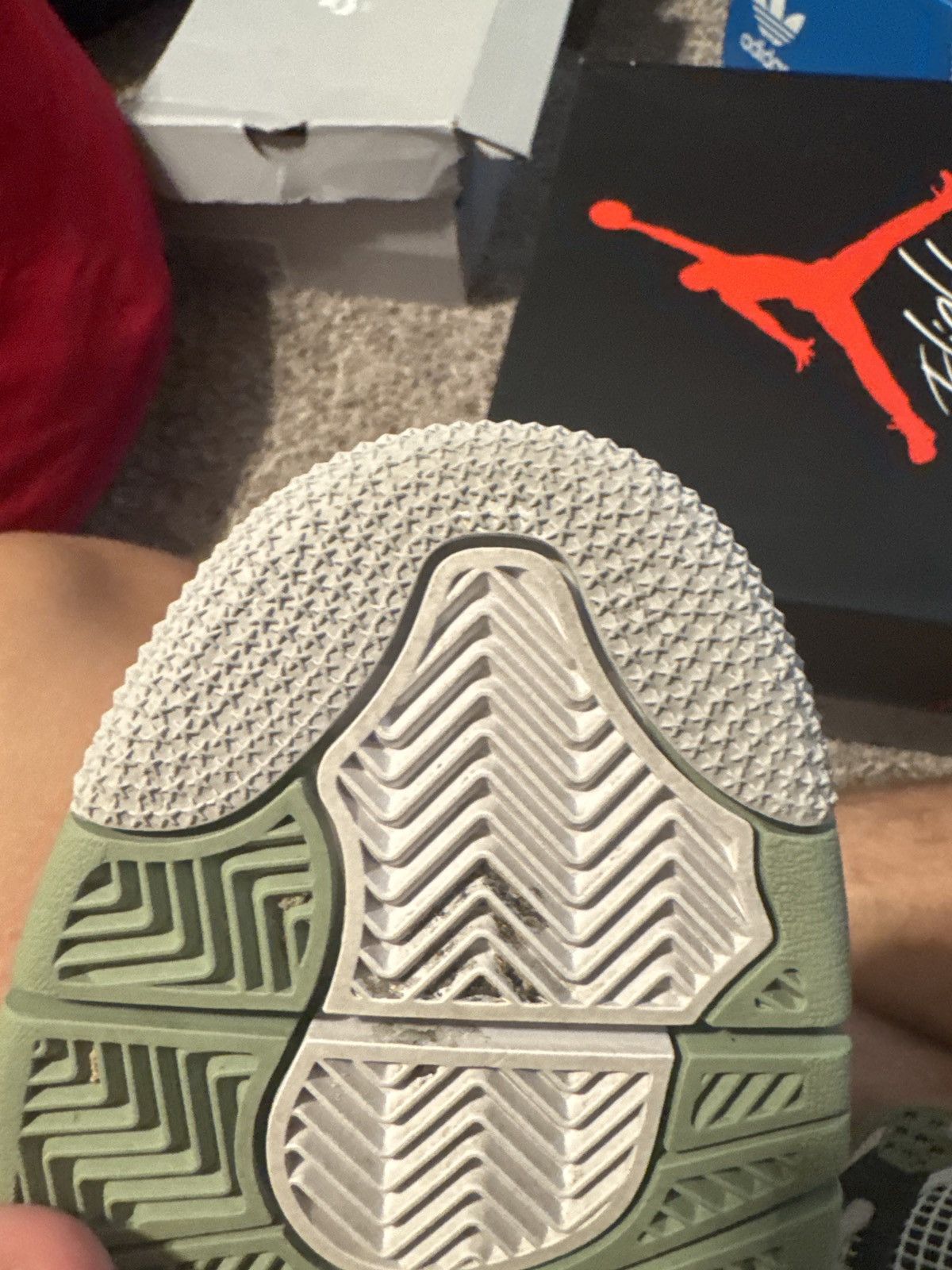 Nike Jordan 4 seafoam Size US 7.5 / IT 37.5 - 3 Thumbnail
