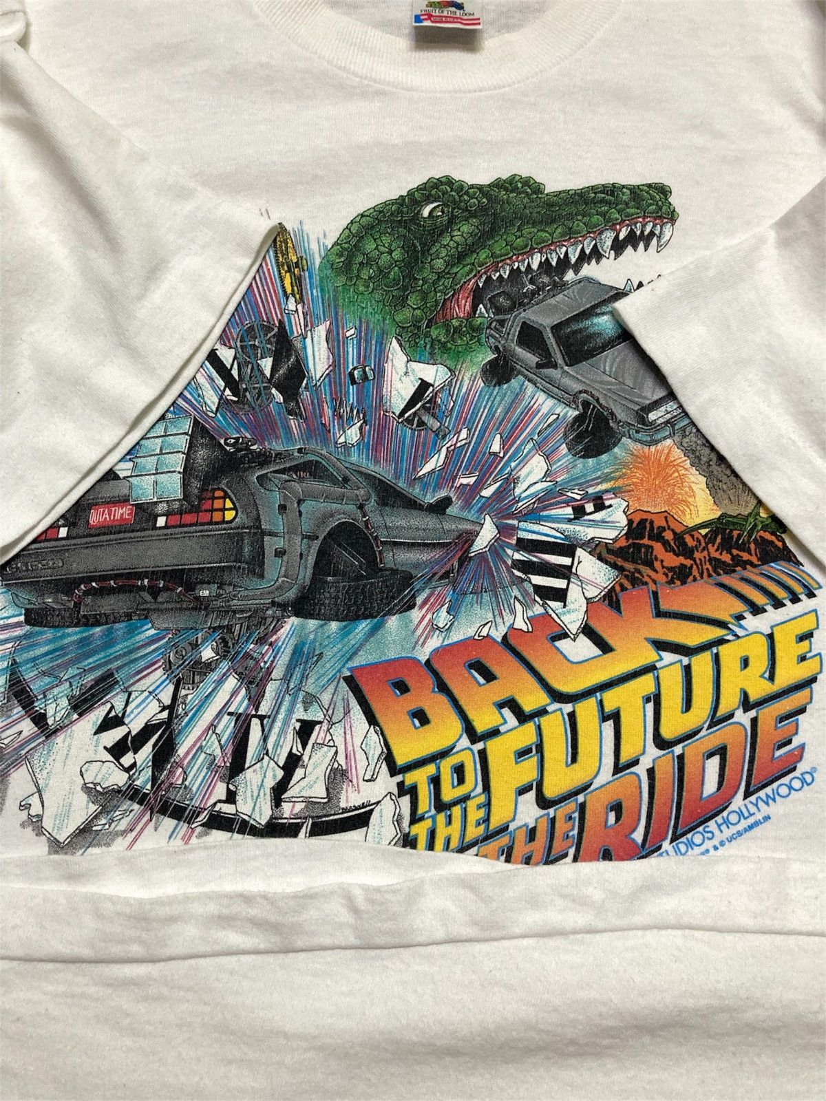 Universal Studios Vintage 90’s Back To The Future The Ride T-Shirt Size US M / EU 48-50 / 2 - 1 Thumbnail