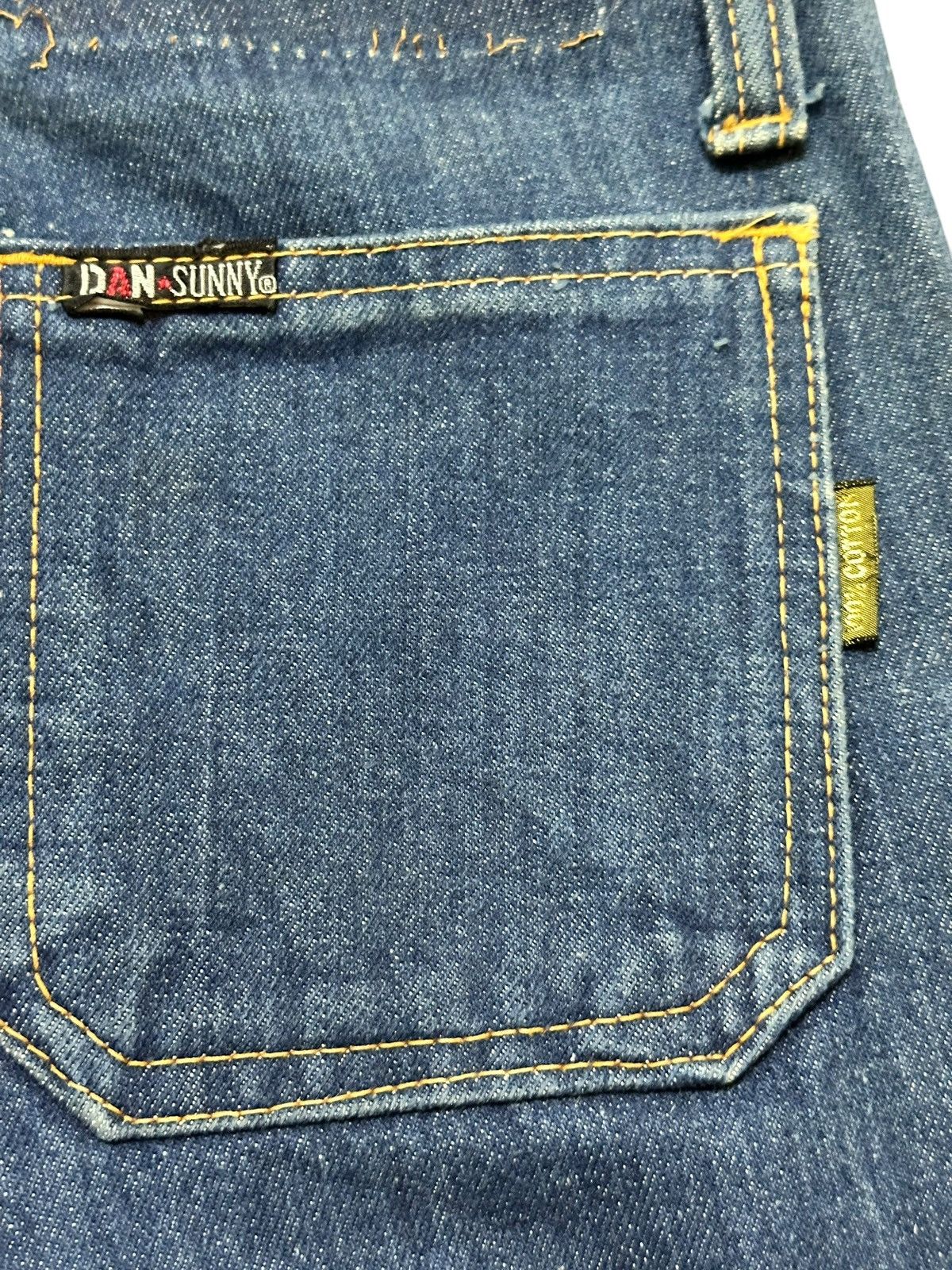 Hysteric Glamour Vintage Dan Sunny Flare Bell Bottom Mudwash Denim Size US 30 / EU 46 - 6 Thumbnail