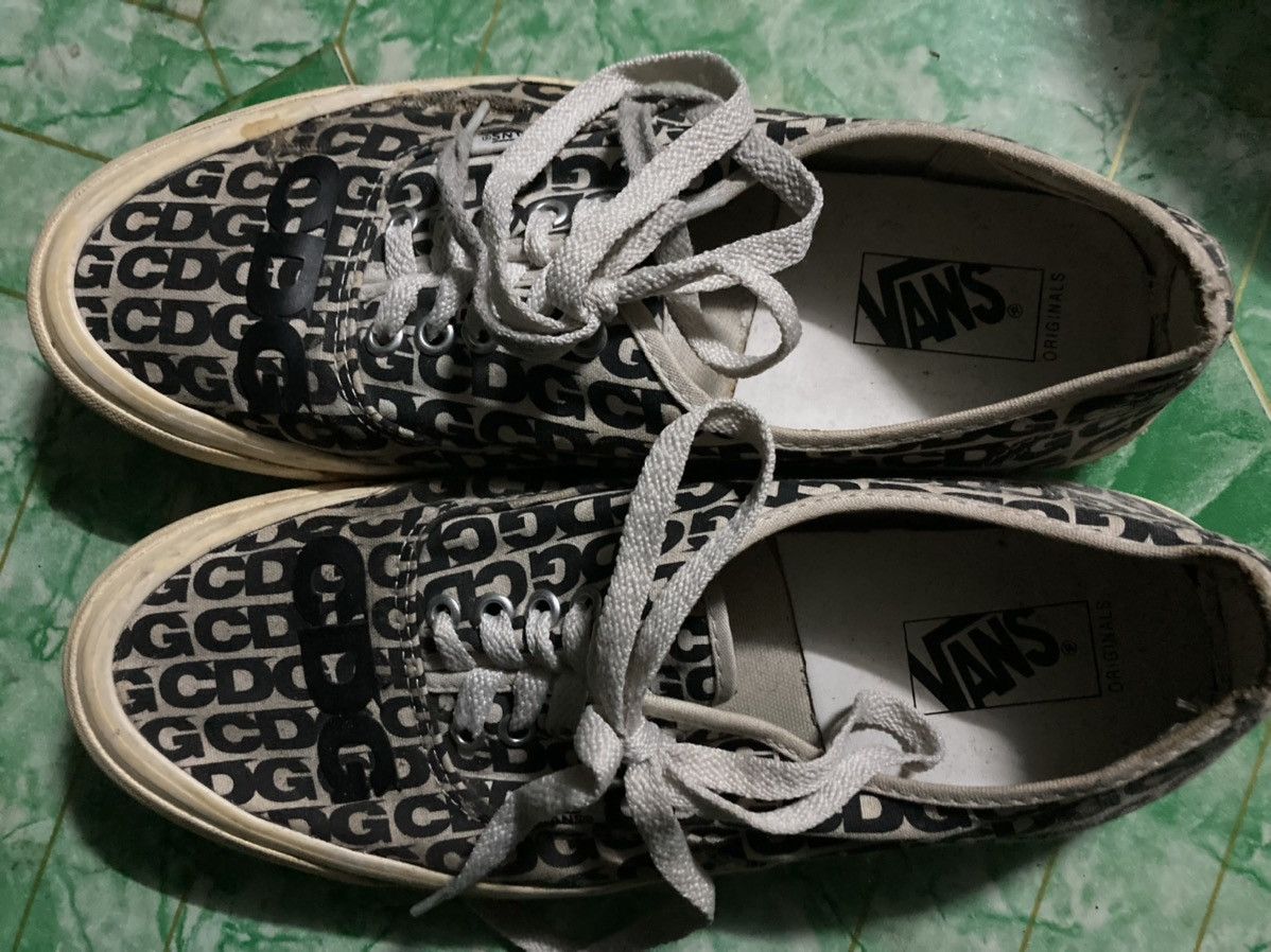 Comme des Garcons × Designer × Vans Shoes Low Vans X Comme des garçon Size US 10.5 / EU 43-44 - 3 Thumbnail