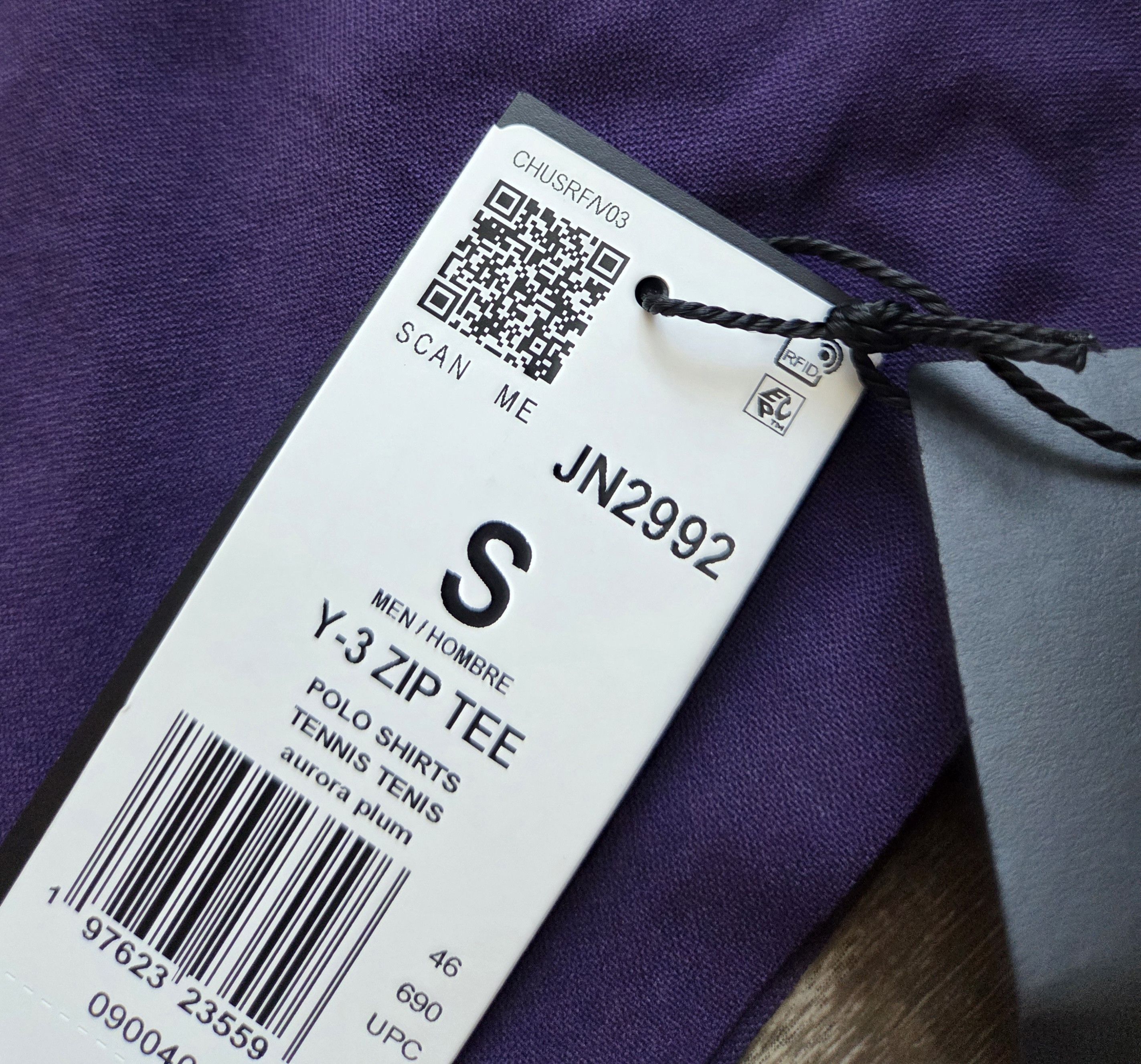 Adidas × Y-3 Tennis Pro Freelift Zip Tee Size US S / EU 44-46 / 1 - 3 Thumbnail