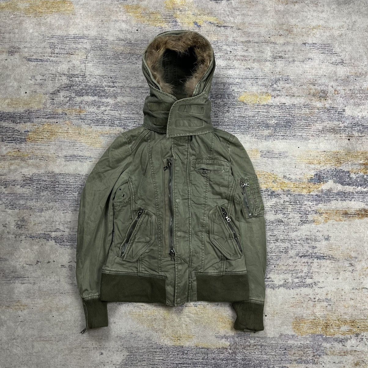 JACKROSE Jackrose Luv Maison multi zipper fur hoodie jacket vkei Size US S / EU 44-46 / 1 - 2 Thumbnail