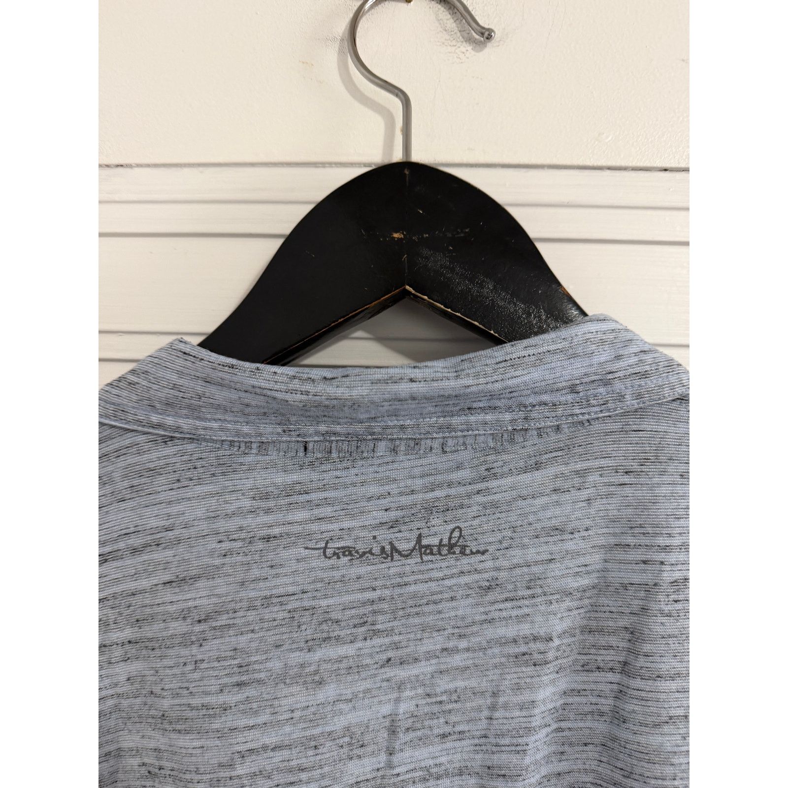 TravisMathew TravisMathew Blue-Gray Golf Polo Men's Size Large Size US L / EU 52-54 / 3 - 6 Thumbnail