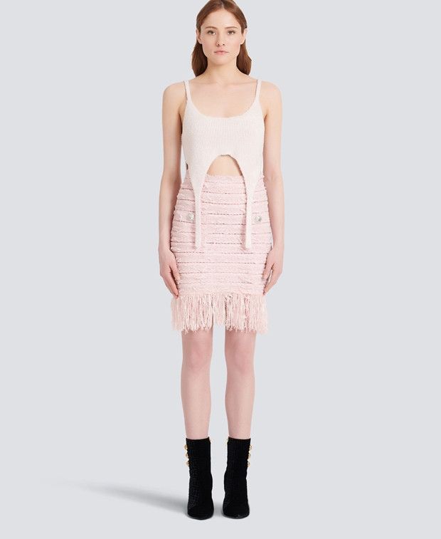 Balmain Miniskirt Size 28" / US 6 / IT 42 - 1 Thumbnail