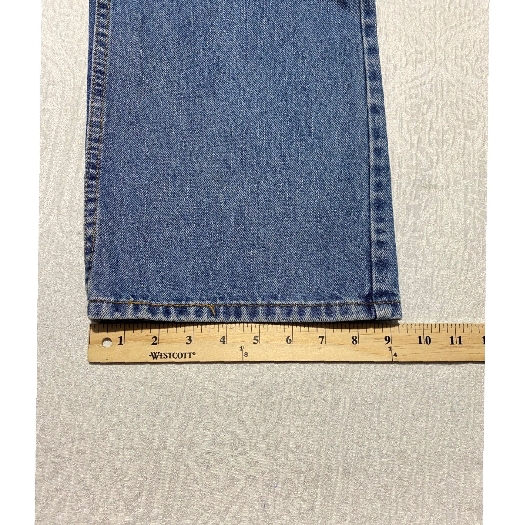 Levi's Levi's 505 Jeans Mens Regular Straight Fit 38x30 Blue Denim Classic Size US 38 / EU 54 - 6 Thumbnail