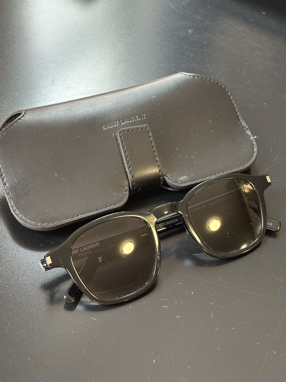 Saint Laurent Paris SL549 Slim - Black Size ONE SIZE - 1 Thumbnail