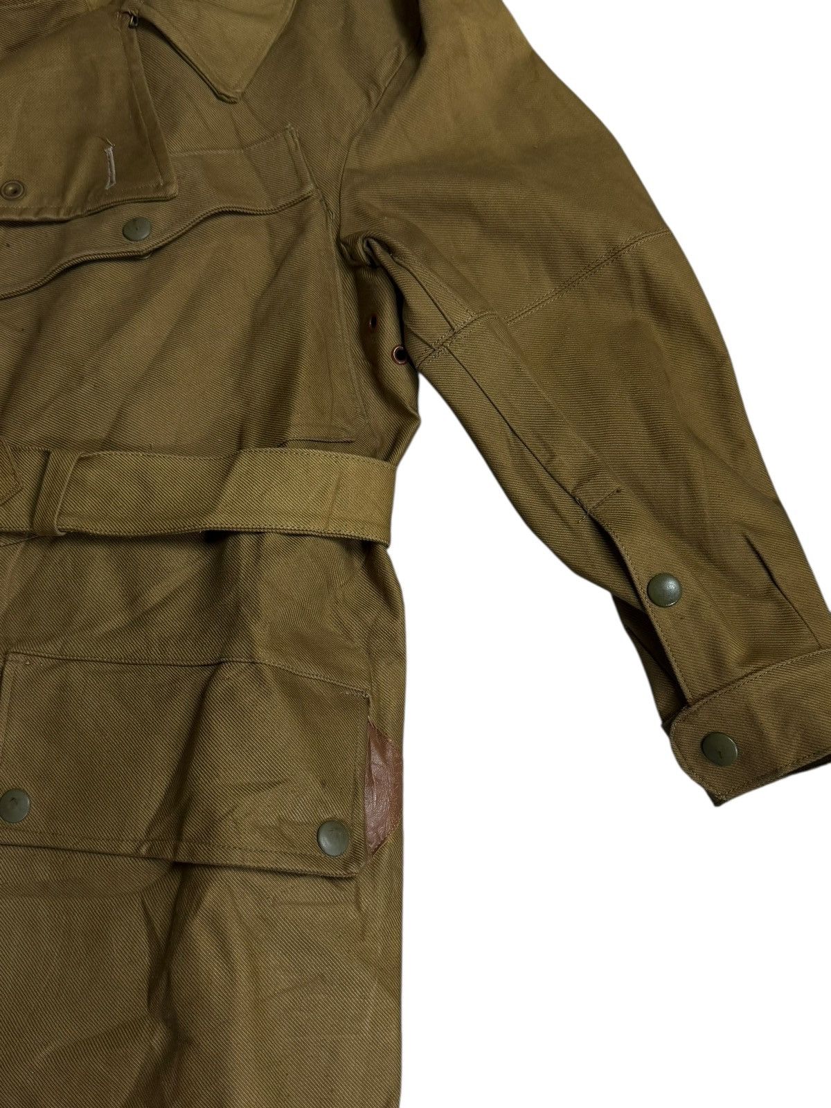 Vintage 40s WW2 Vintage British Army Dispatch Rider Coat Motorcycle Size US XL / EU 56 / 4 - 4 Thumbnail