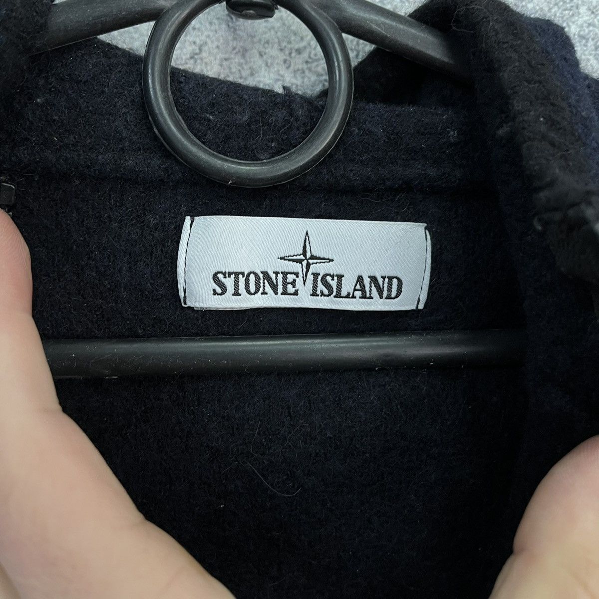 Stone Island Vintage Stone Island Zip Hoodie Jacket Wool Size US XS / EU 42 / 0 - 13 Thumbnail
