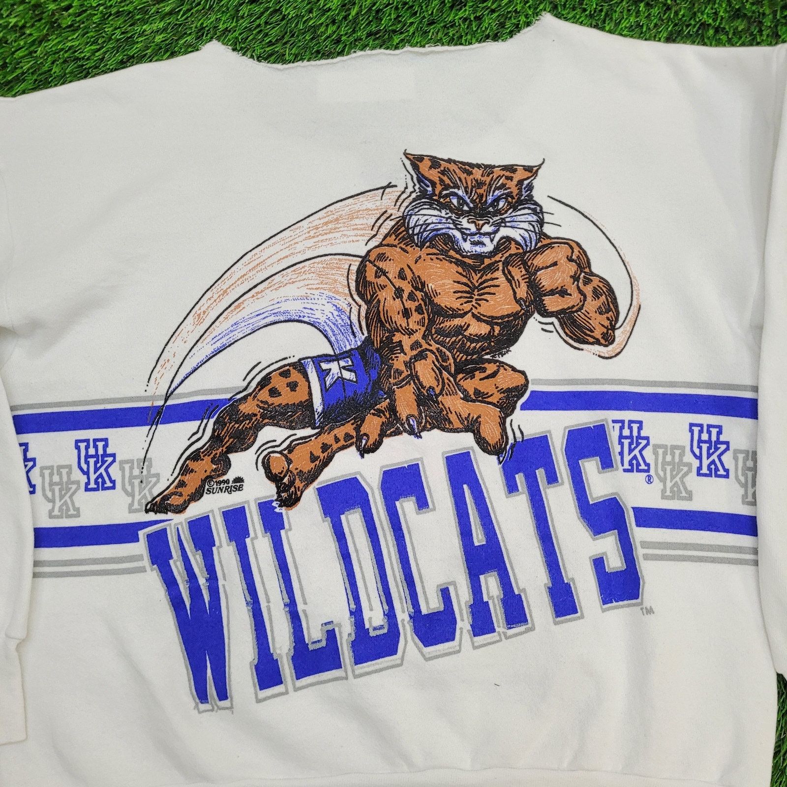 Vintage Vintage Kentucky Wildcats Sweatshirt Womens XL 22x23 Boxy Size US XL / EU 56 / 4 - 16 Thumbnail