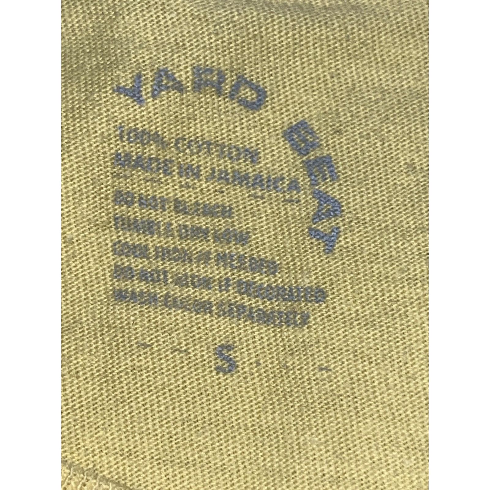 Vintage VINTAGE Yard Beat T-Shirt Jamaica Rasta Reggae Natural Healing Yellow Cotton Short Sleeve Unisex SMALL Men Women Clothing Size US S / EU 44-46 / 1 - 6 Thumbnail