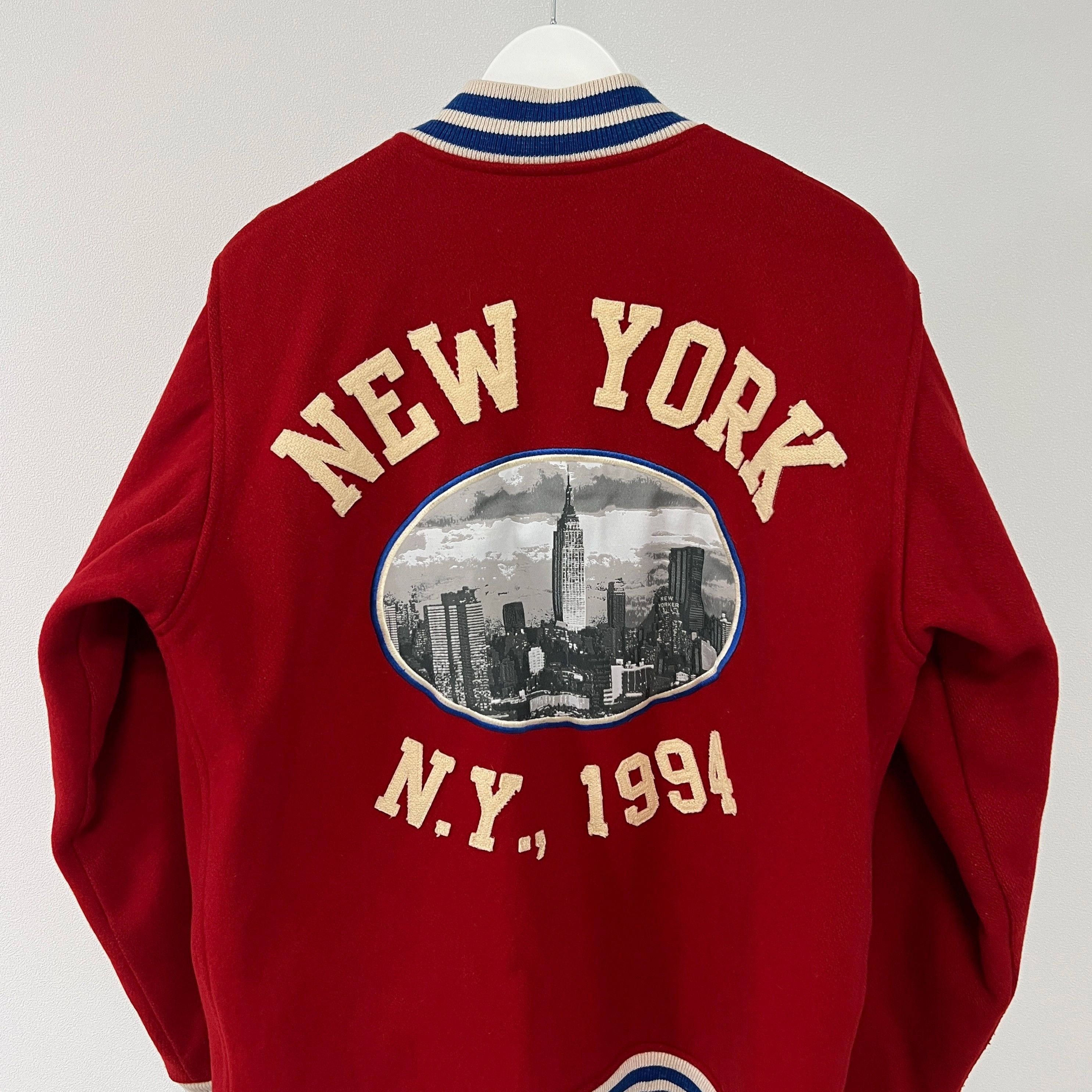 Supreme Supreme 2005 New York 1994 Varsity Jacket Red Size US XL / EU 56 / 4 - 5 Thumbnail