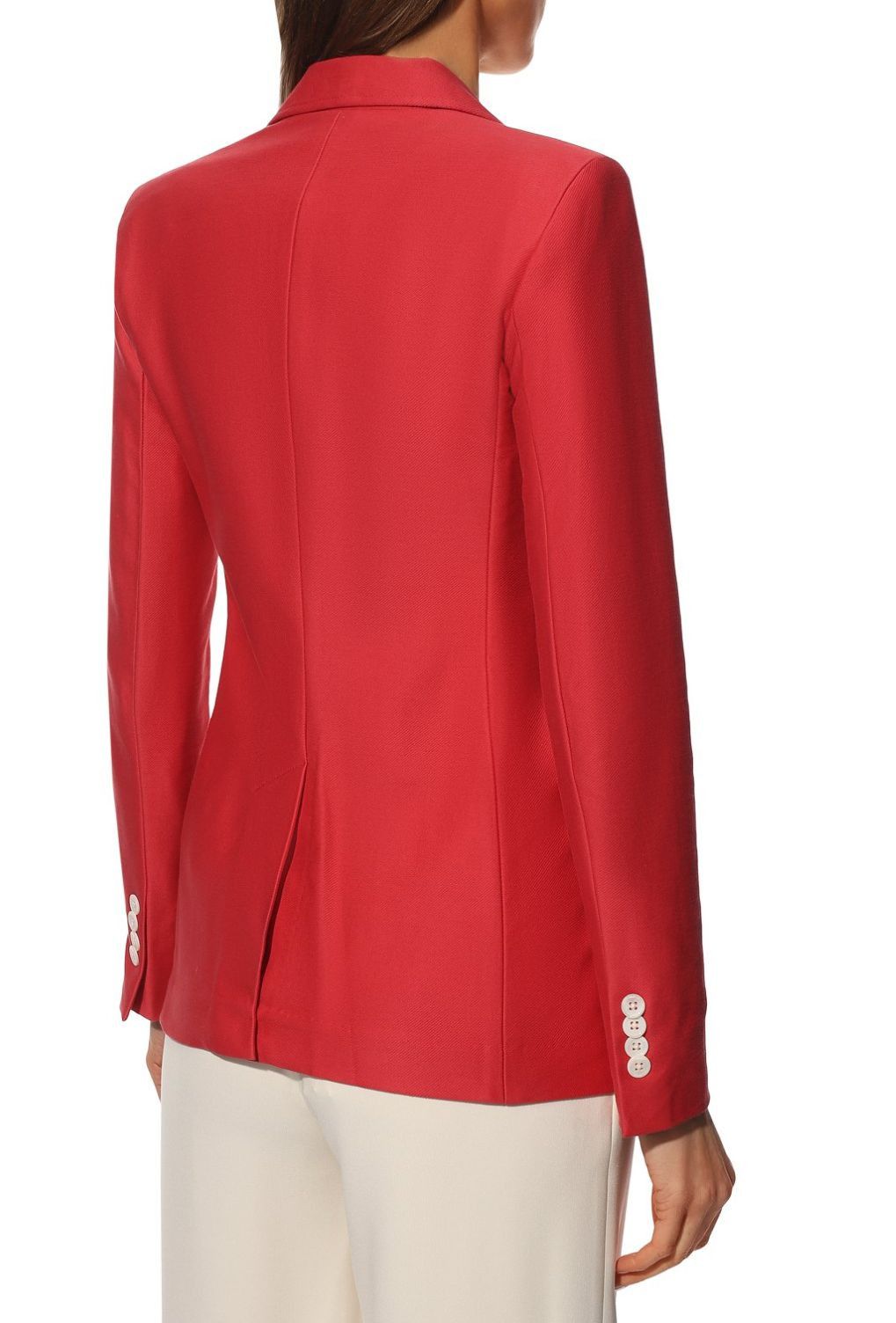 Polo Ralph Lauren Polo Ralph Lauren Womens Logo Double Red Blazer Sz 2 Size XS / US 0-2 / IT 36-38 - 3 Thumbnail