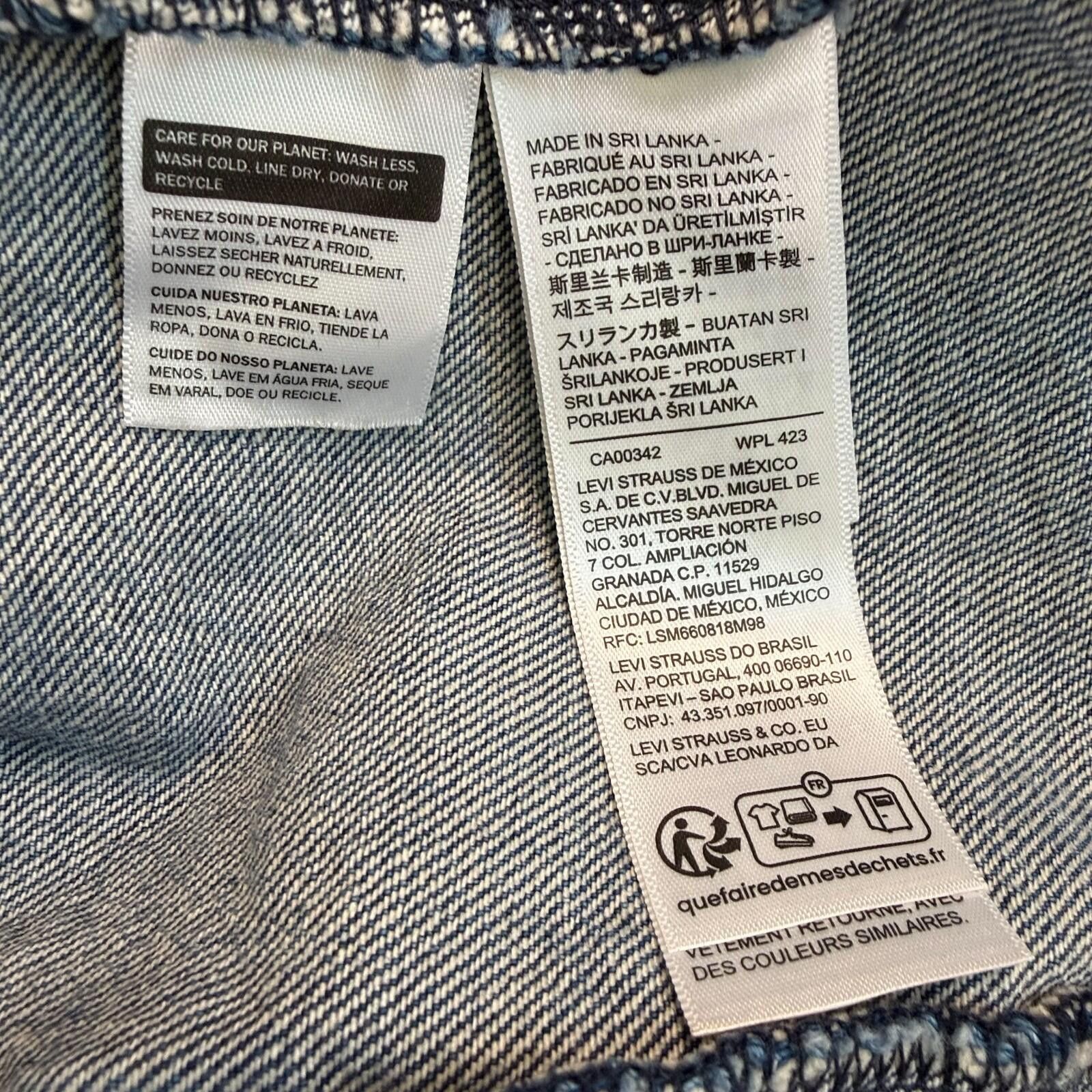 Levi's Levi Braided Denim Western Vest Blue Button Vintage Size XL Size XL / US 12-14 / IT 48-50 - 5 Thumbnail