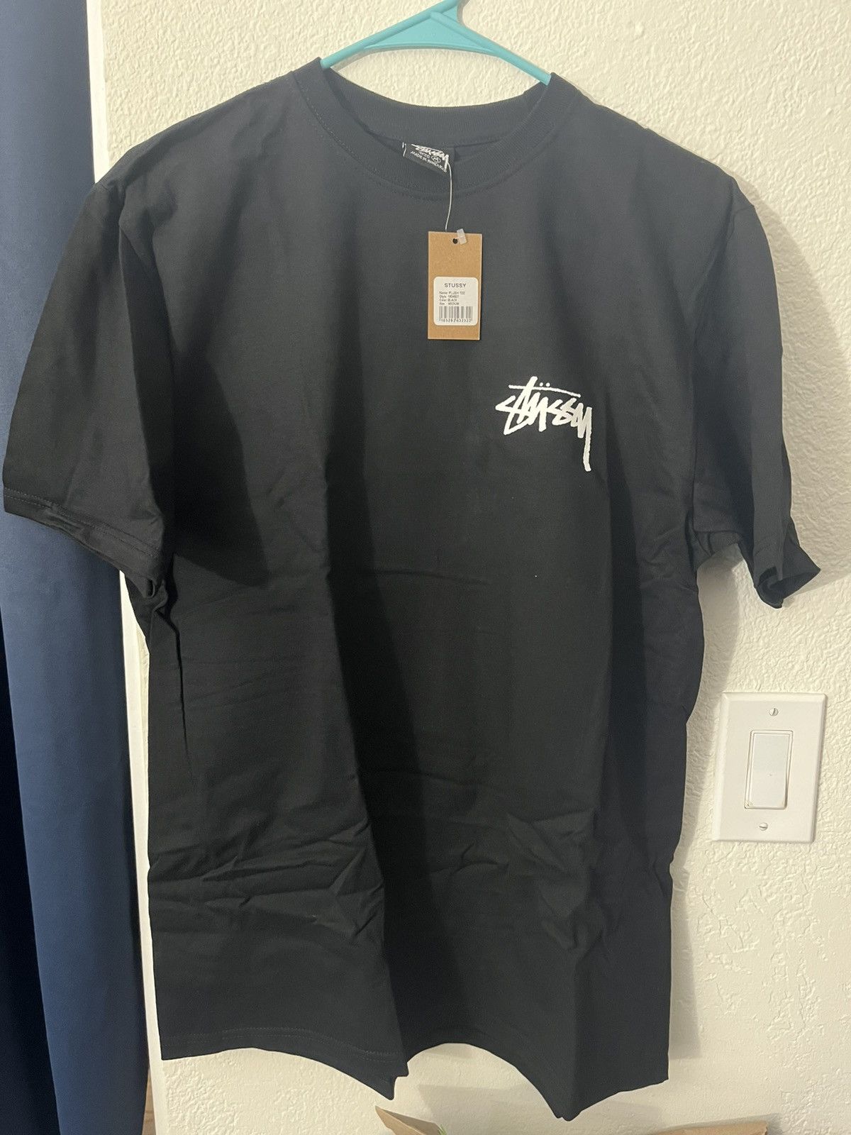 ☆送料無料☆ Stussy Plush T-Shirt ☆ Stussy Plush Tee White - SS23 - US