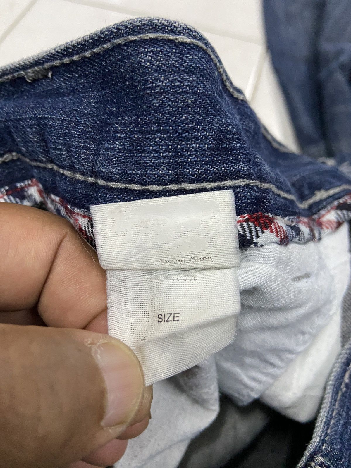 Japanese Brand JUNGLE STORM DROP CROTH CARPENTER DENIM JEANS Size US 30 / EU 46 - 12 Thumbnail