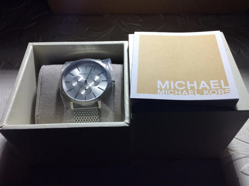 Michael Kors Michael Kors Silver dial stainless steel watch Size ONE SIZE - 1 Thumbnail