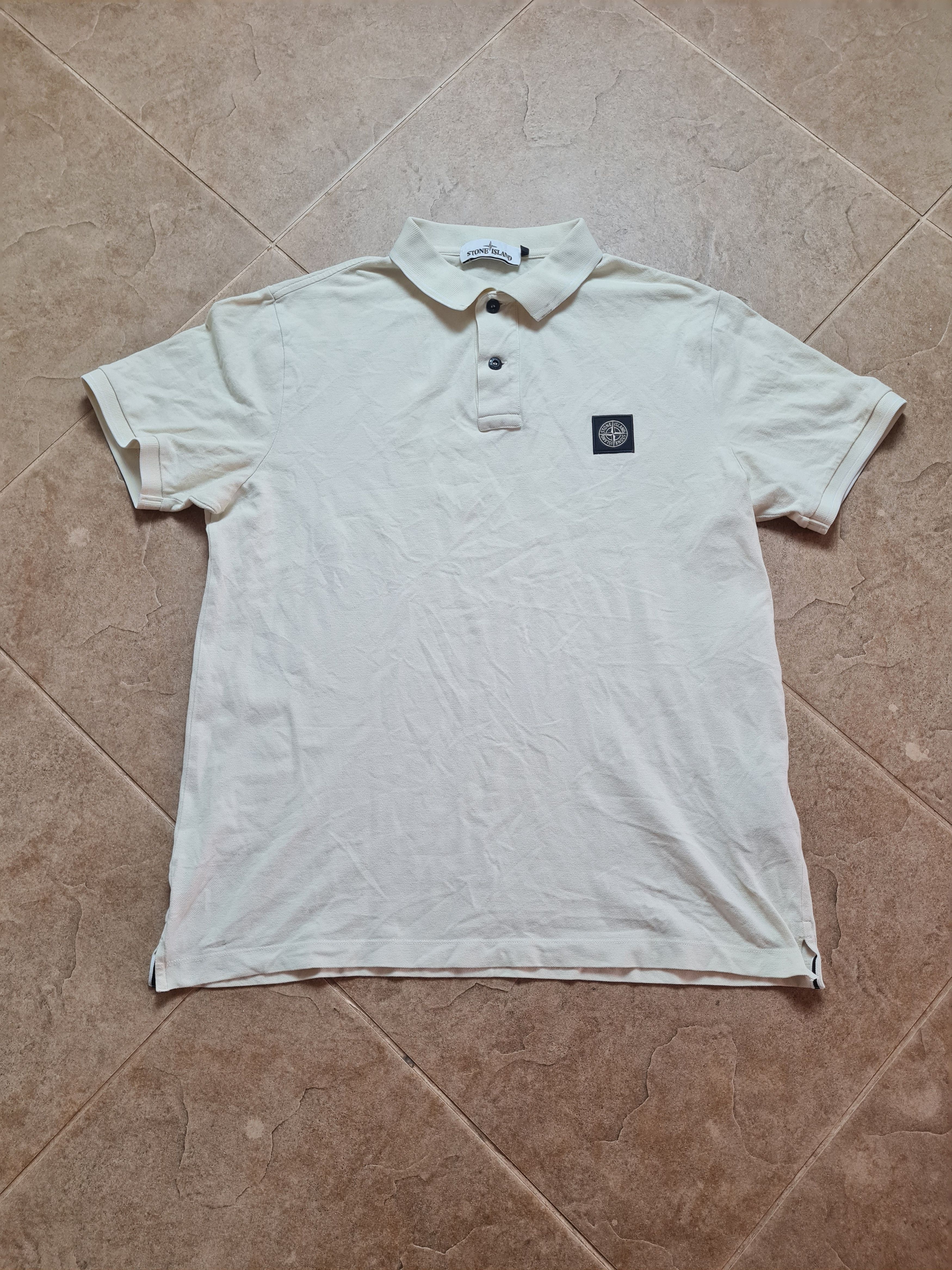Stone Island Vintage tshirts Stone Island Logo Polo Shirt Size xl yellow Size US XL / EU 56 / 4 - 1 Thumbnail