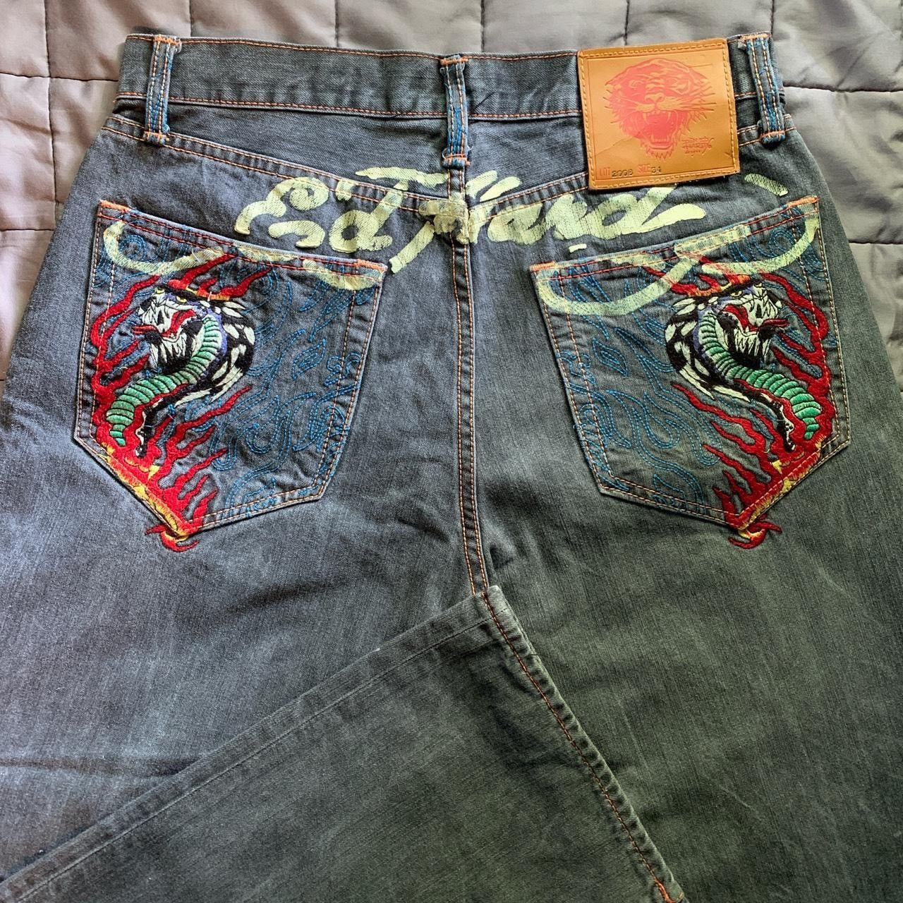 Ed Hardy Ed Hardy jeans/ Waist 34/Length 34 Size US 34 / EU 50 - 1 Thumbnail