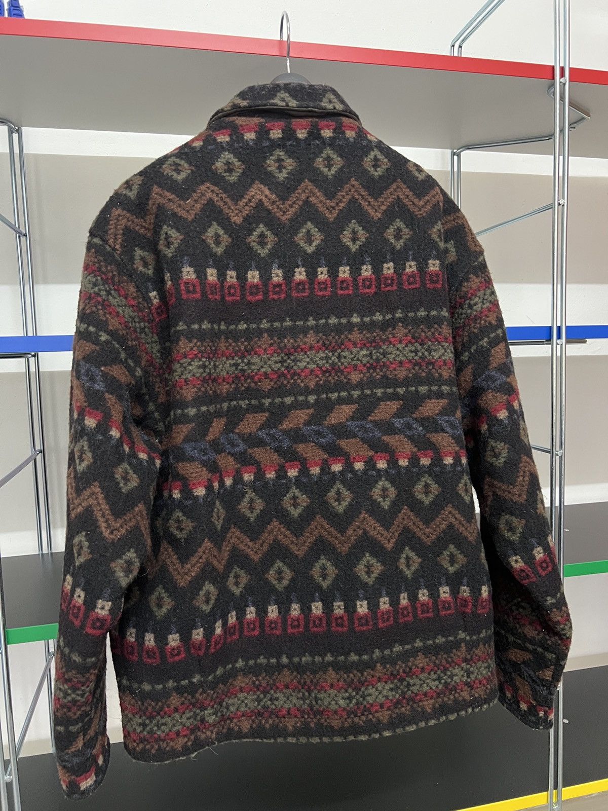 Woolrich Woolen Mills Vintage Woolrich Aztec Southwestern Wool Blacket Jacket L Size US L / EU 52-54 / 3 - 5 Thumbnail