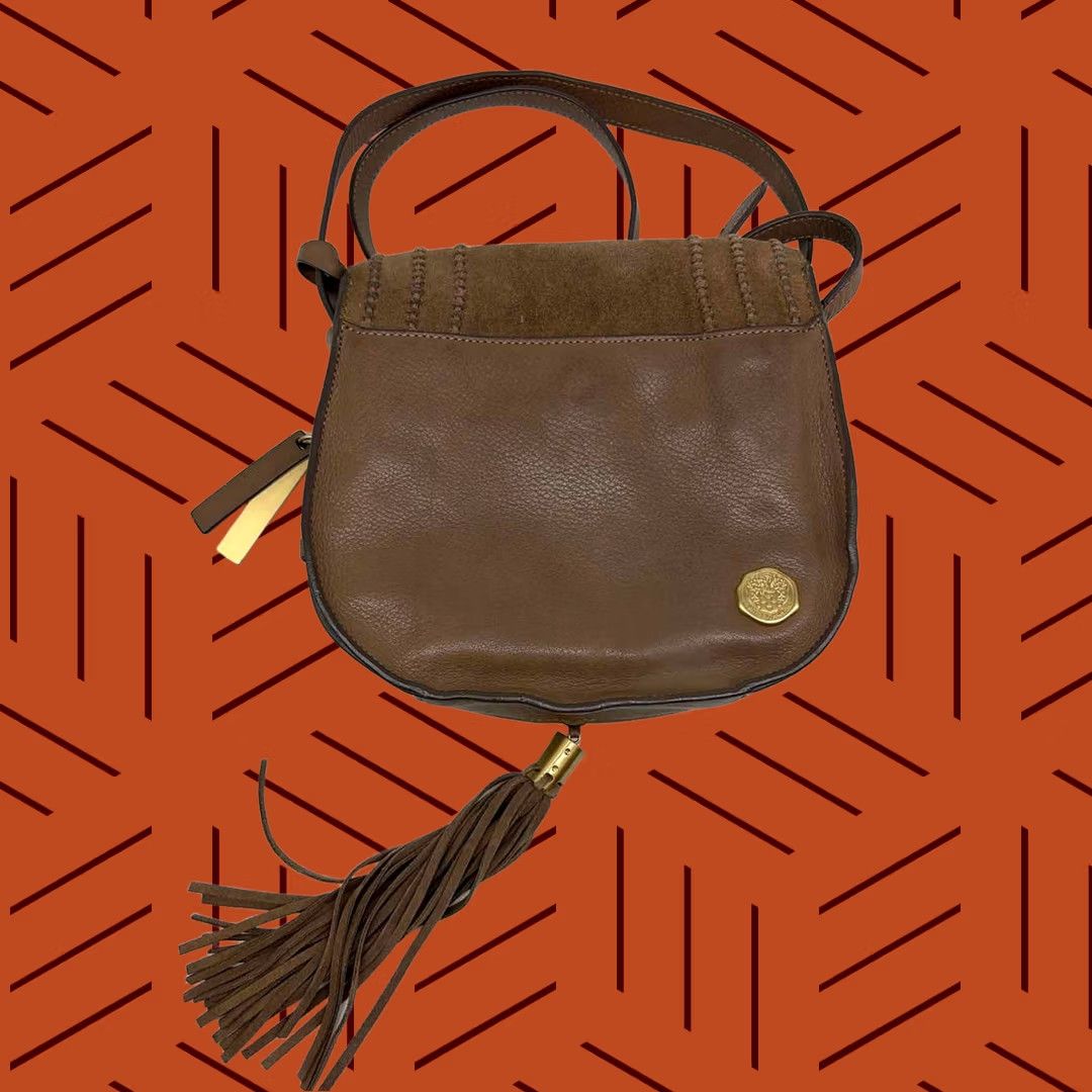 Vince Camuto Vince Camuto Brown Crossbody Pre-Owned Size ONE SIZE - 1 Thumbnail