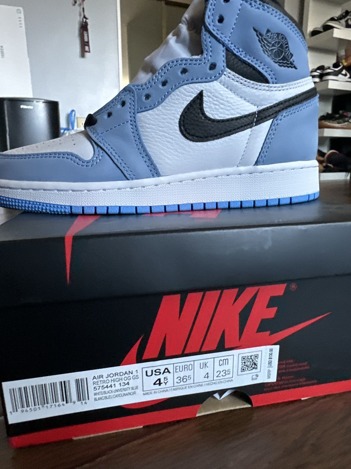 Jordan Brand Jordan 1 retro University blue Size US 6 / IT 36 - 6 Thumbnail