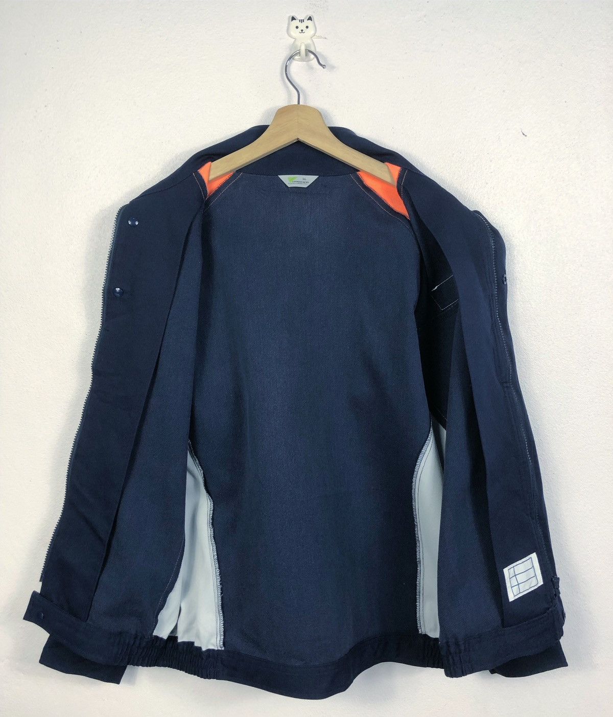 Japanese Brand × Vintage Rare Vintage Eneos Japan Workwear Jacket Size US XL / EU 56 / 4 - 8 Thumbnail