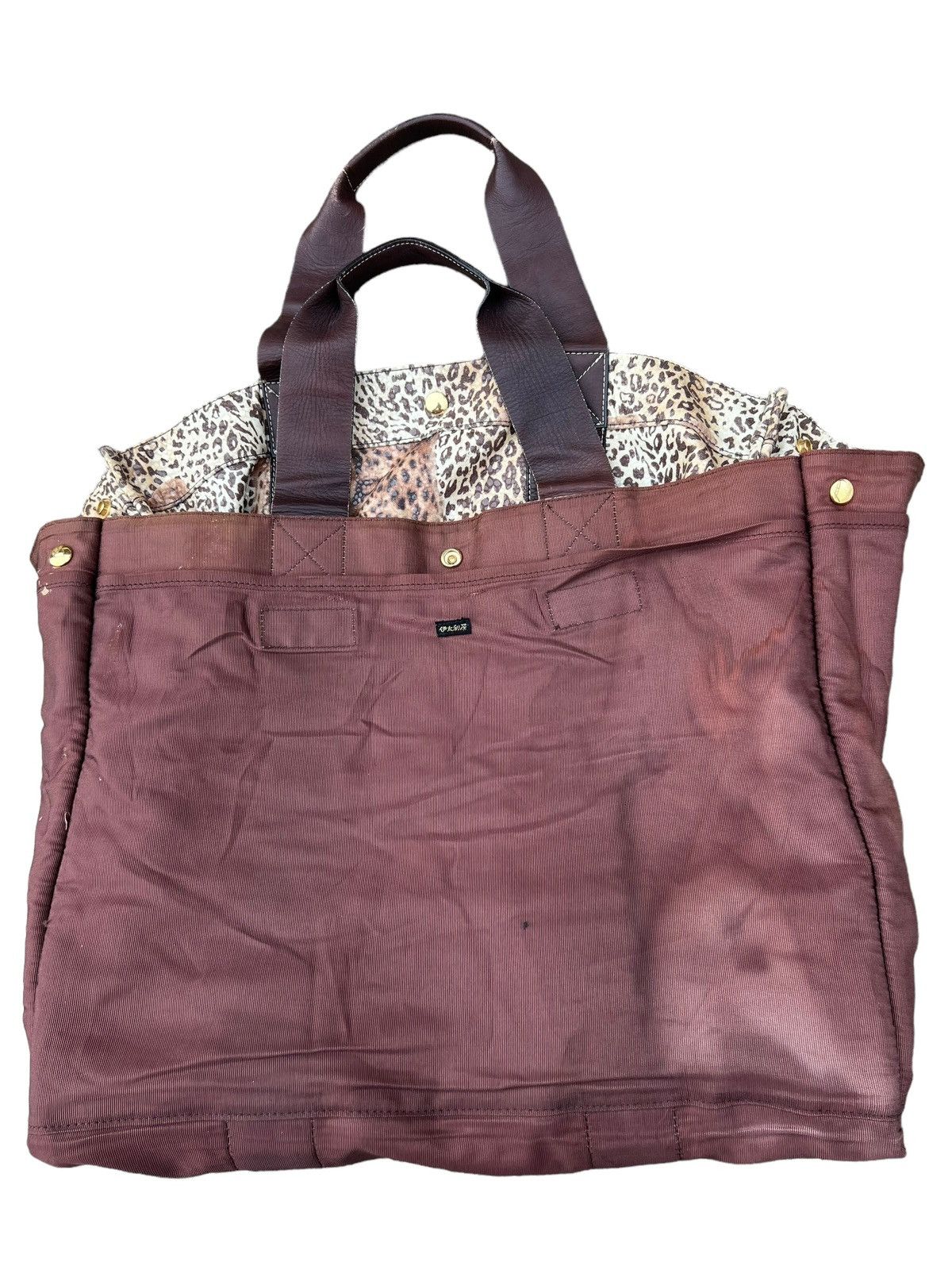 Vintage Vintage Japan Cheetah Leopard Large Tote Bag Size ONE SIZE - 20 Thumbnail