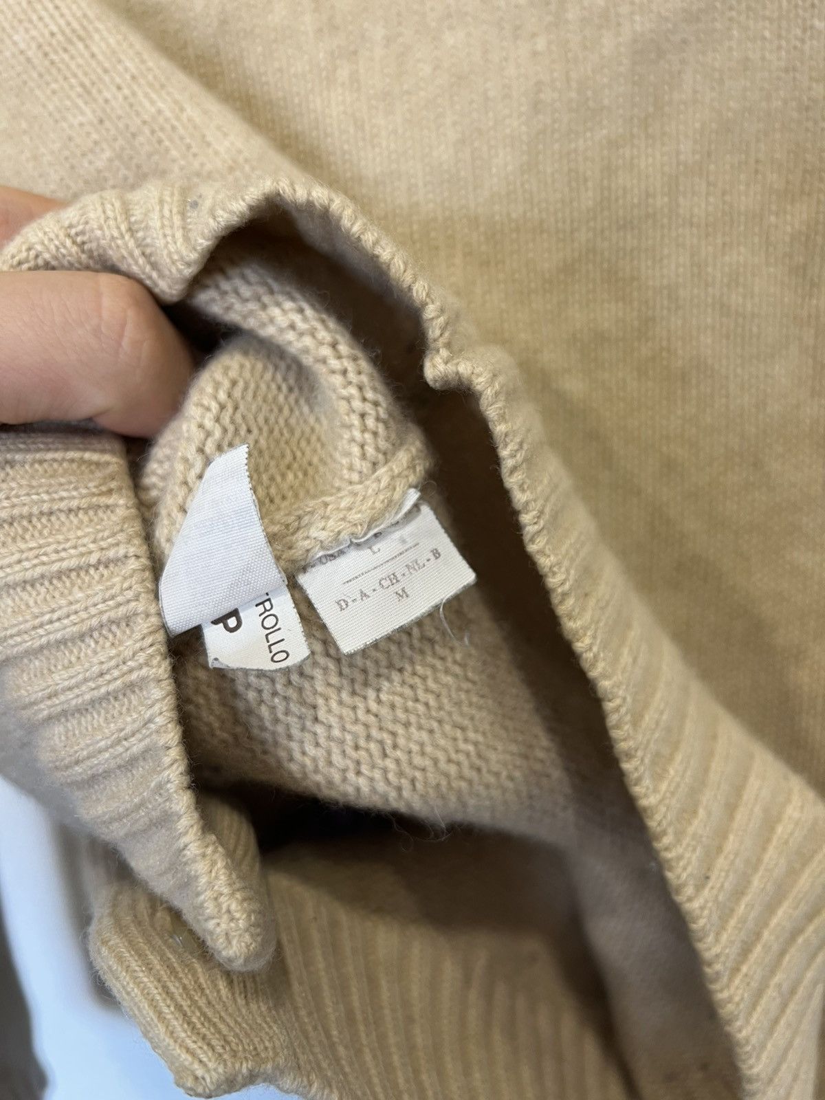 Brunello Cucinelli Brunello Cucinelli Beige Womens Cardigan Cashmere Size L / US 10 / IT 46 - 10 Thumbnail