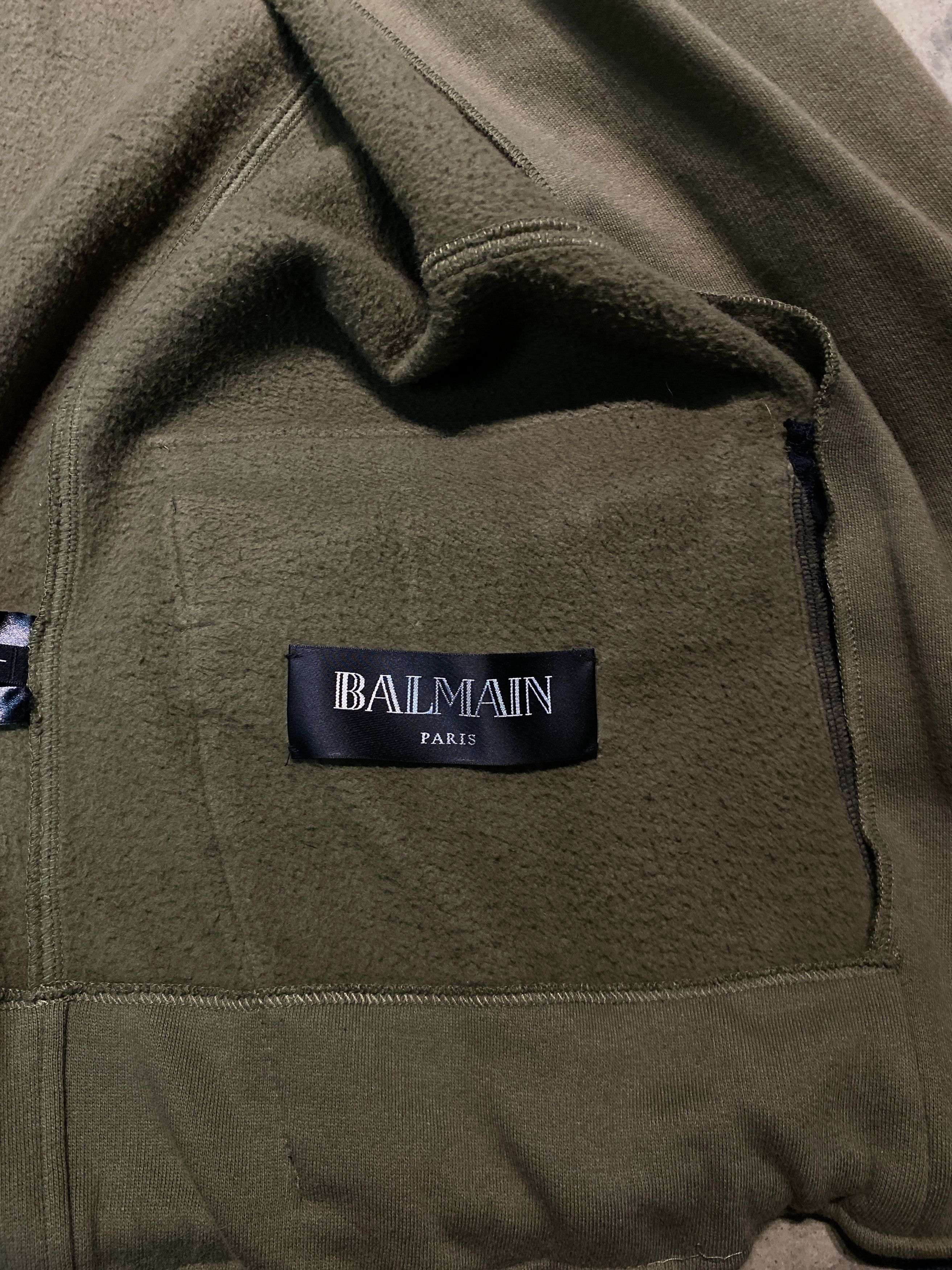 Balmain Balmain Multi-Pocket Suede Moto Jacket by Decarnin Size US L / EU 52-54 / 3 - 15 Thumbnail
