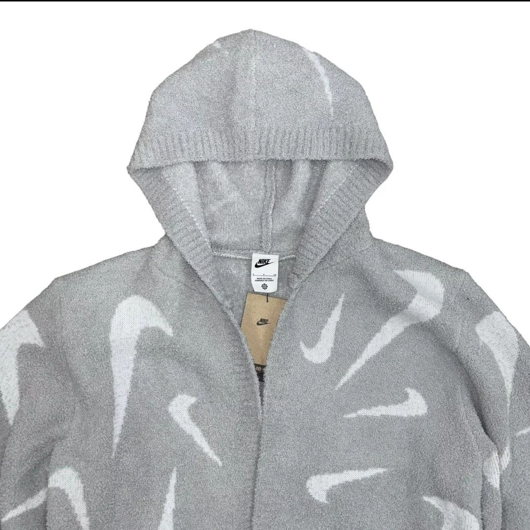 Nike NIKE SPORTSWEAR PHOENIX COZY BOUCLé LOOSE LONG KNIT CARDIGAN Size M / US 6-8 / IT 42-44 - 2 Thumbnail