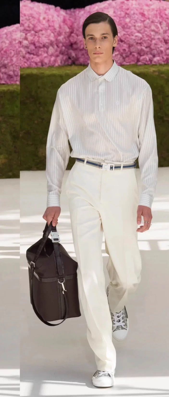 Dior Dior Man 19ss Cream 100% Wool Trousers 50 Mint Size US 34 / EU 50 - 6 Thumbnail