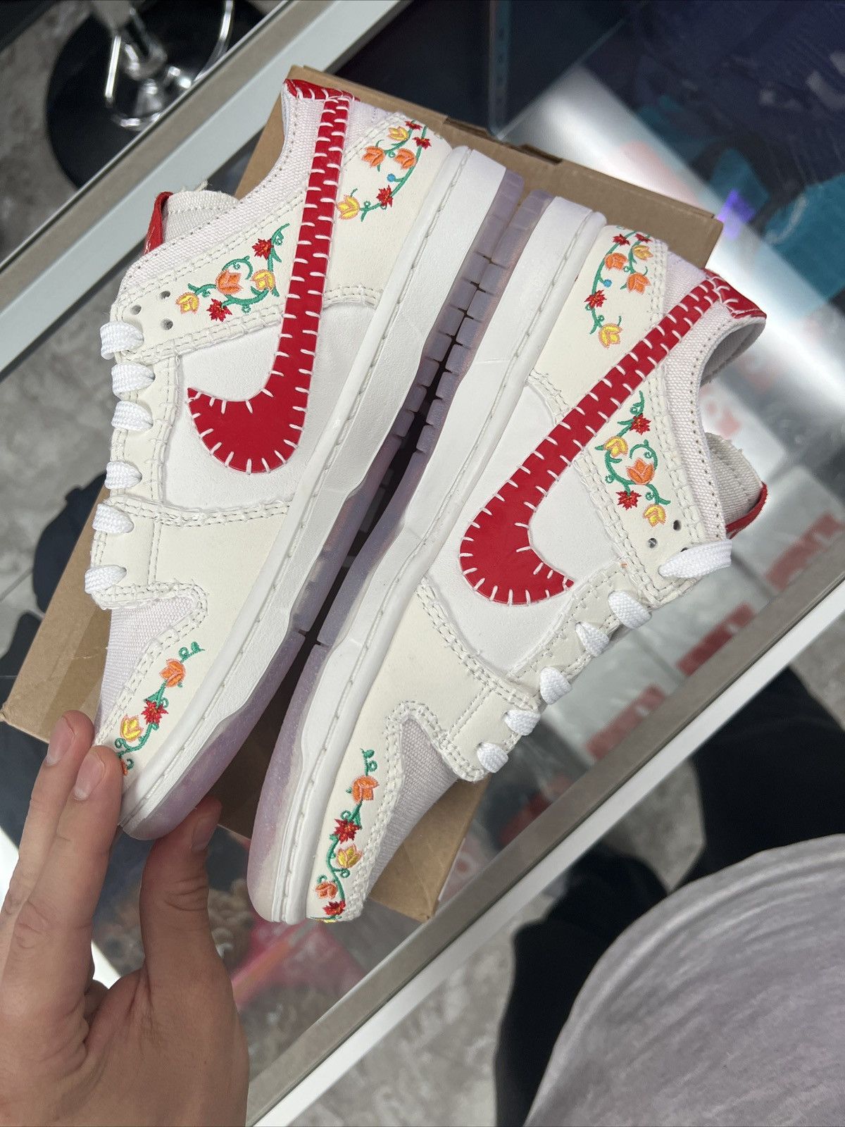 Nike Nike dunk sb low Decon n7 red Size US 5.5 / EU 38 - 7 Thumbnail