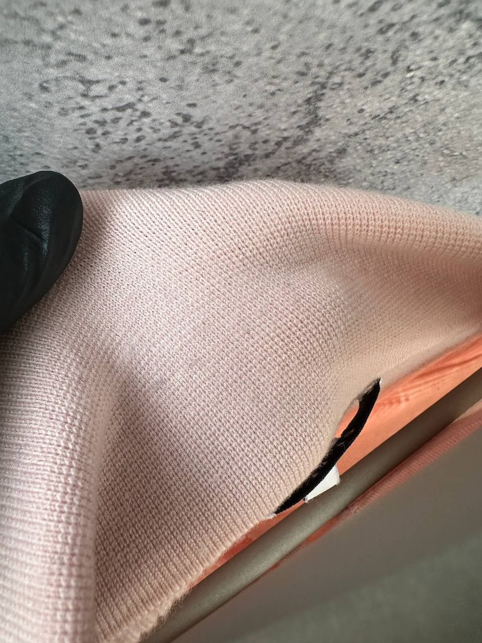 Reiss Reiss Sienna Ribbed Space Wool Polo Shirt in Blush Sweater Size L / US 10 / IT 46 - 11 Thumbnail