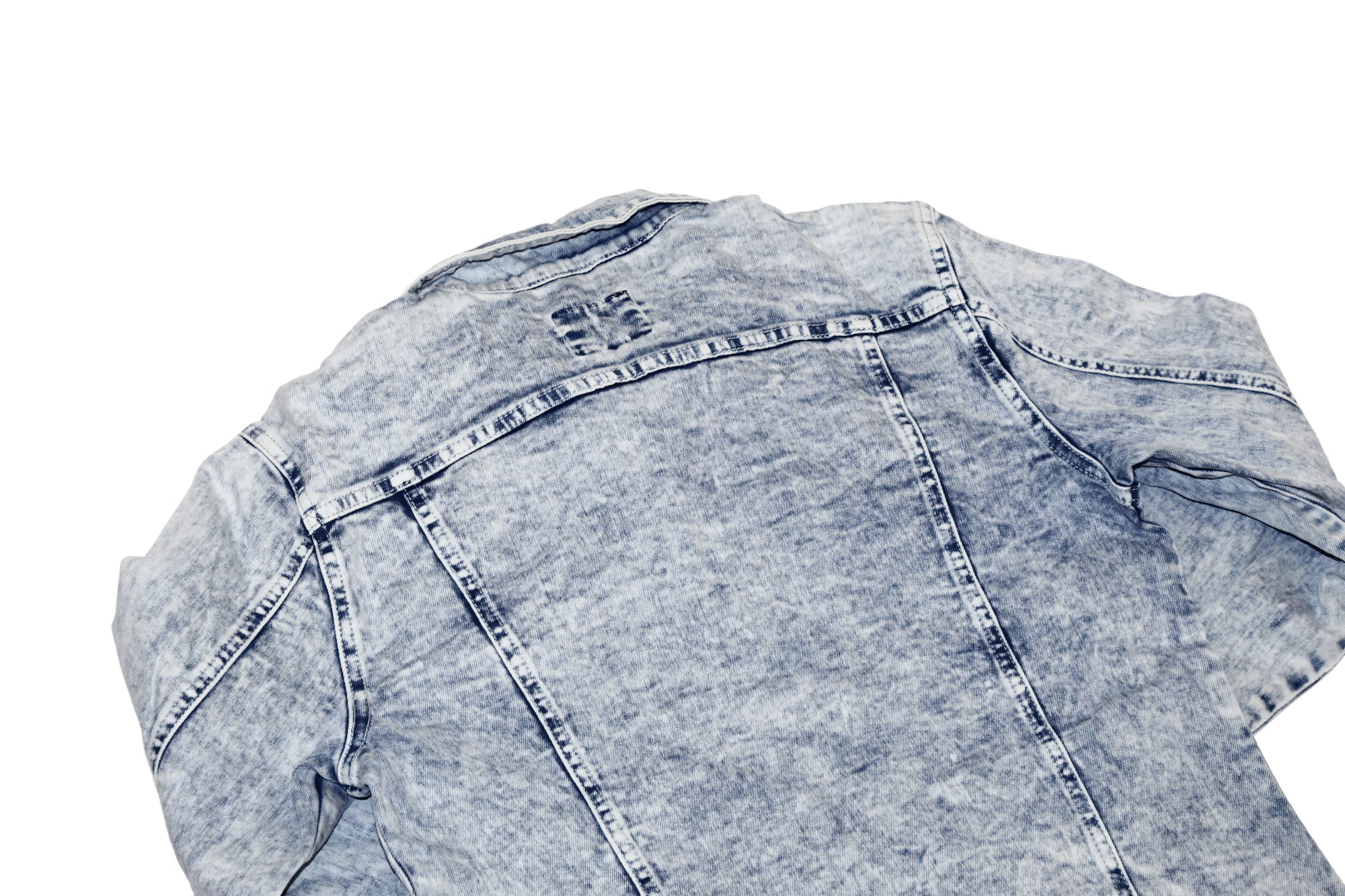 Kill City Kill City Los Angeles Acid Wash Denim Trucker Jacket Size US S / EU 44-46 / 1 - 9 Thumbnail