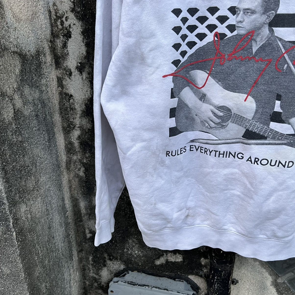 Diamond Supply Co. “RARE” DIAMOND SUPPLY CO. X JOHNNY CASH TRASHED HOODIE Size US M / EU 48-50 / 2 - 17 Thumbnail