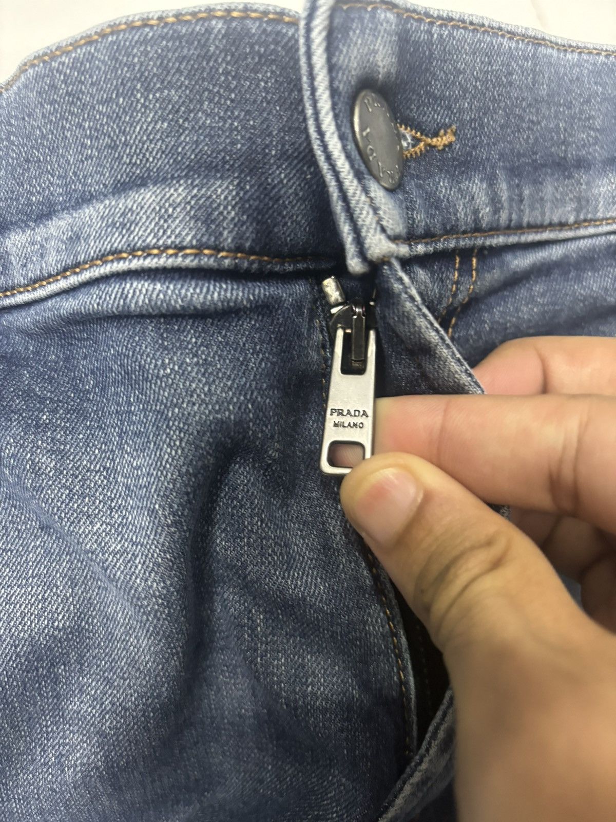 Prada PRADA BLUE DENIM JEANS Size US 34 / EU 50 - 9 Thumbnail
