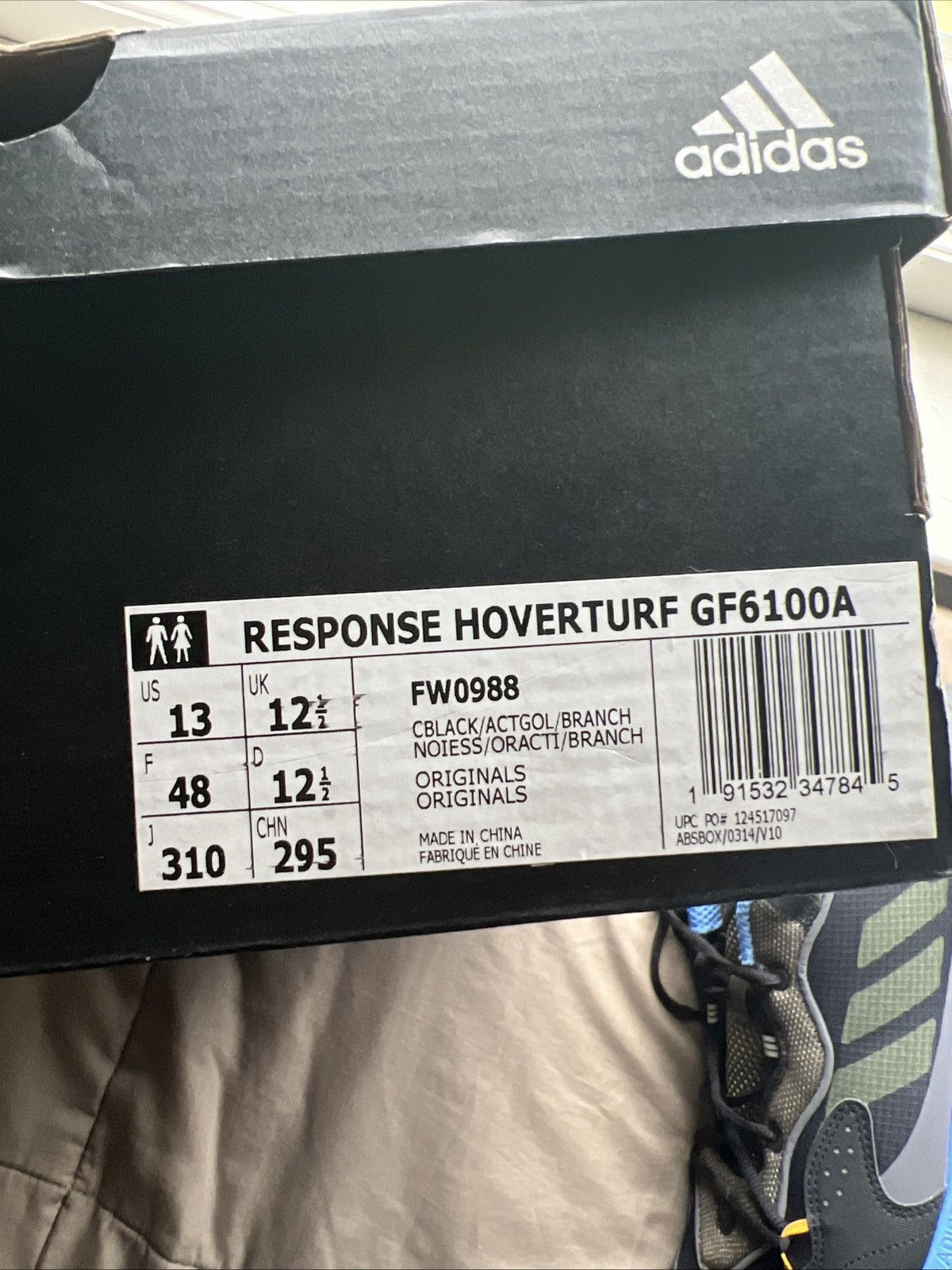Adidas Response Hoverturf GF6100A Size US 13 / EU 46 - 7 Thumbnail