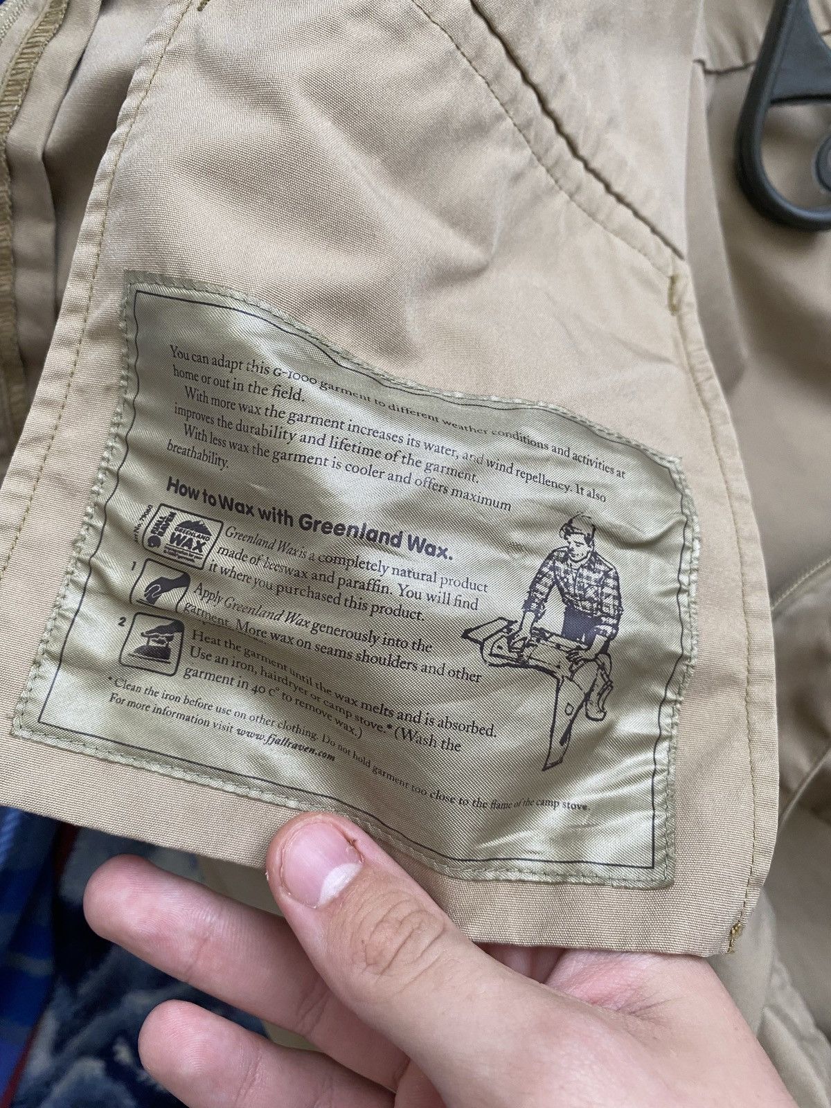 Fjallraven FjallRaven Waxed G1000 Jacket Outdoor Hood Vintage Y2k Rare Size US XL / EU 56 / 4 - 4 Thumbnail