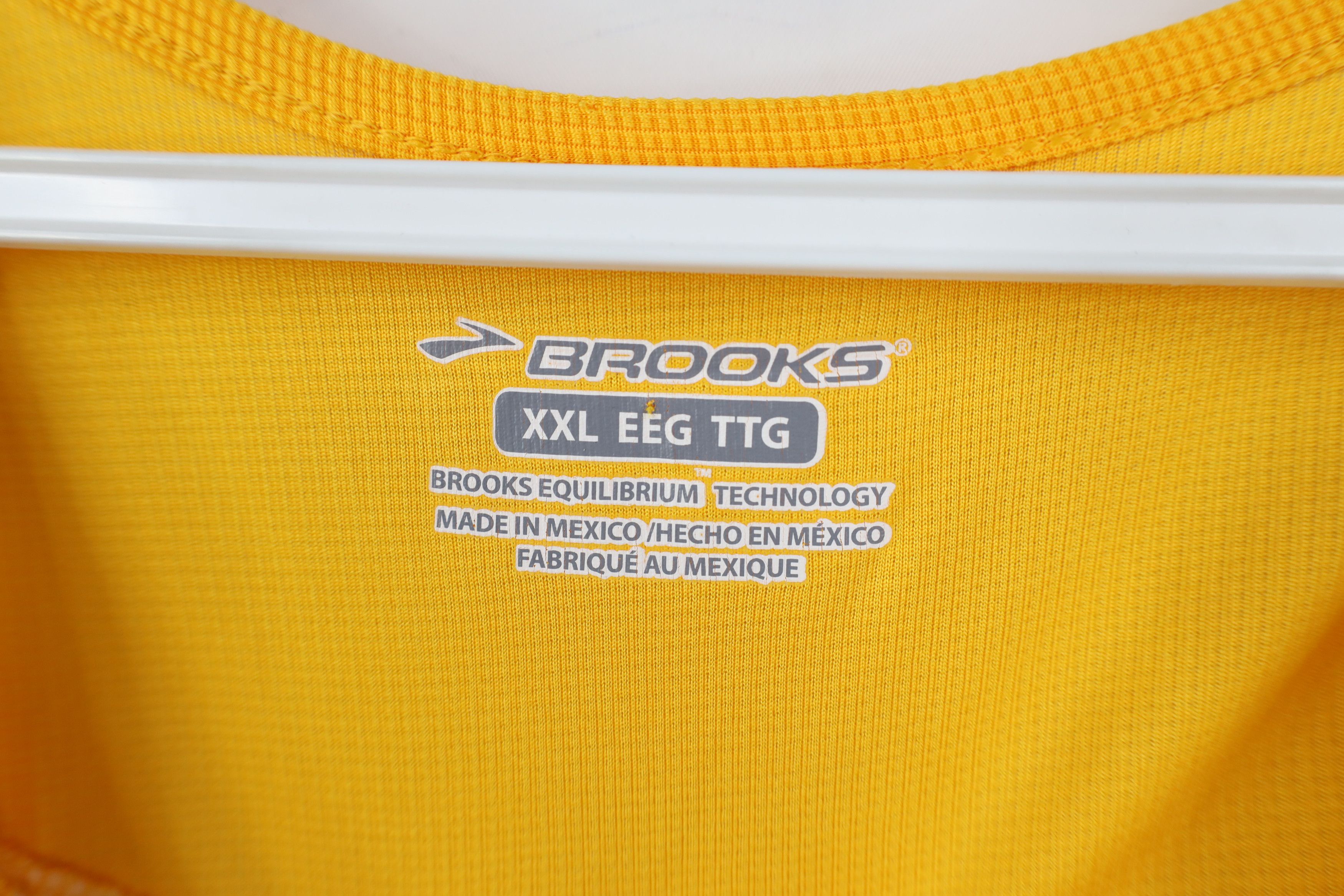 Vintage Vintage Brooks Running Jogging Singlet Jersey Tank Top Size US XXL / EU 58 / 5 - 7 Thumbnail