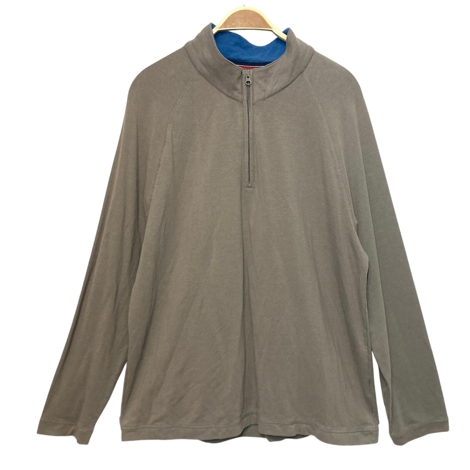 English Laundry English Laundry Gray 1/4 Zip Collar Pull Over Sweater Size US XL / EU 56 / 4 - 1 Thumbnail