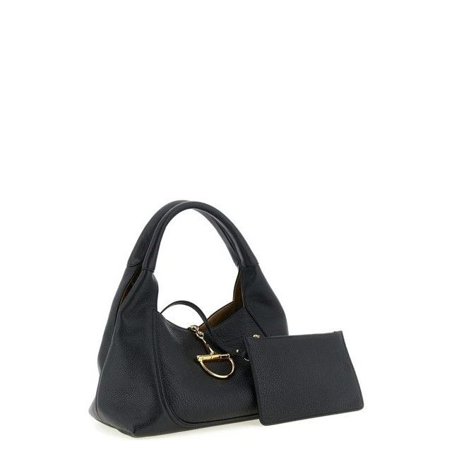 Gucci GUCCI Softbit Medium Black Leather Top Handle Bag New & Auth Size ONE SIZE - 3 Thumbnail
