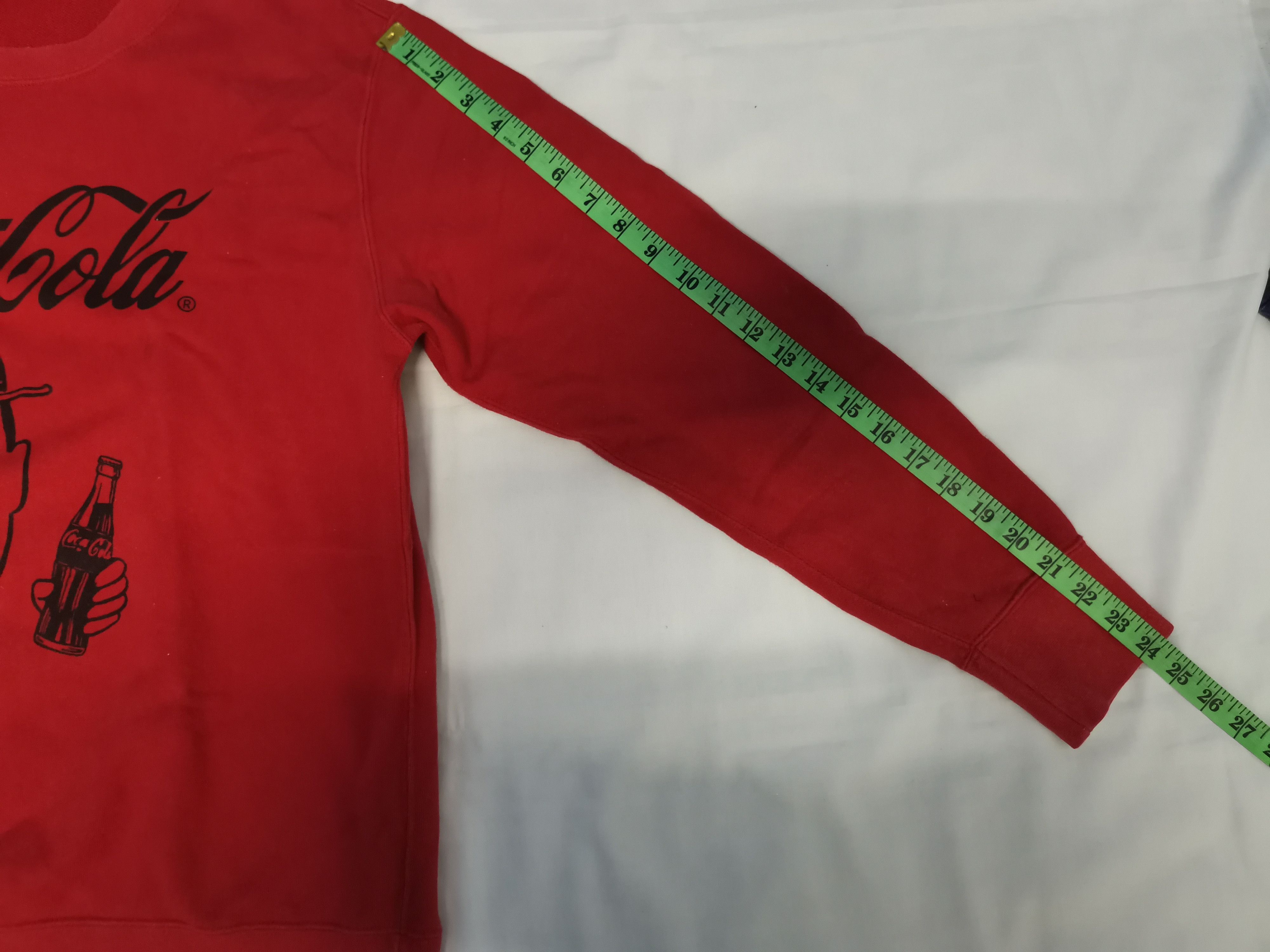 Coca Cola Coca-Cola Sweatshirt Japanese Brand Red Big Logo Size US L / EU 52-54 / 3 - 4 Thumbnail