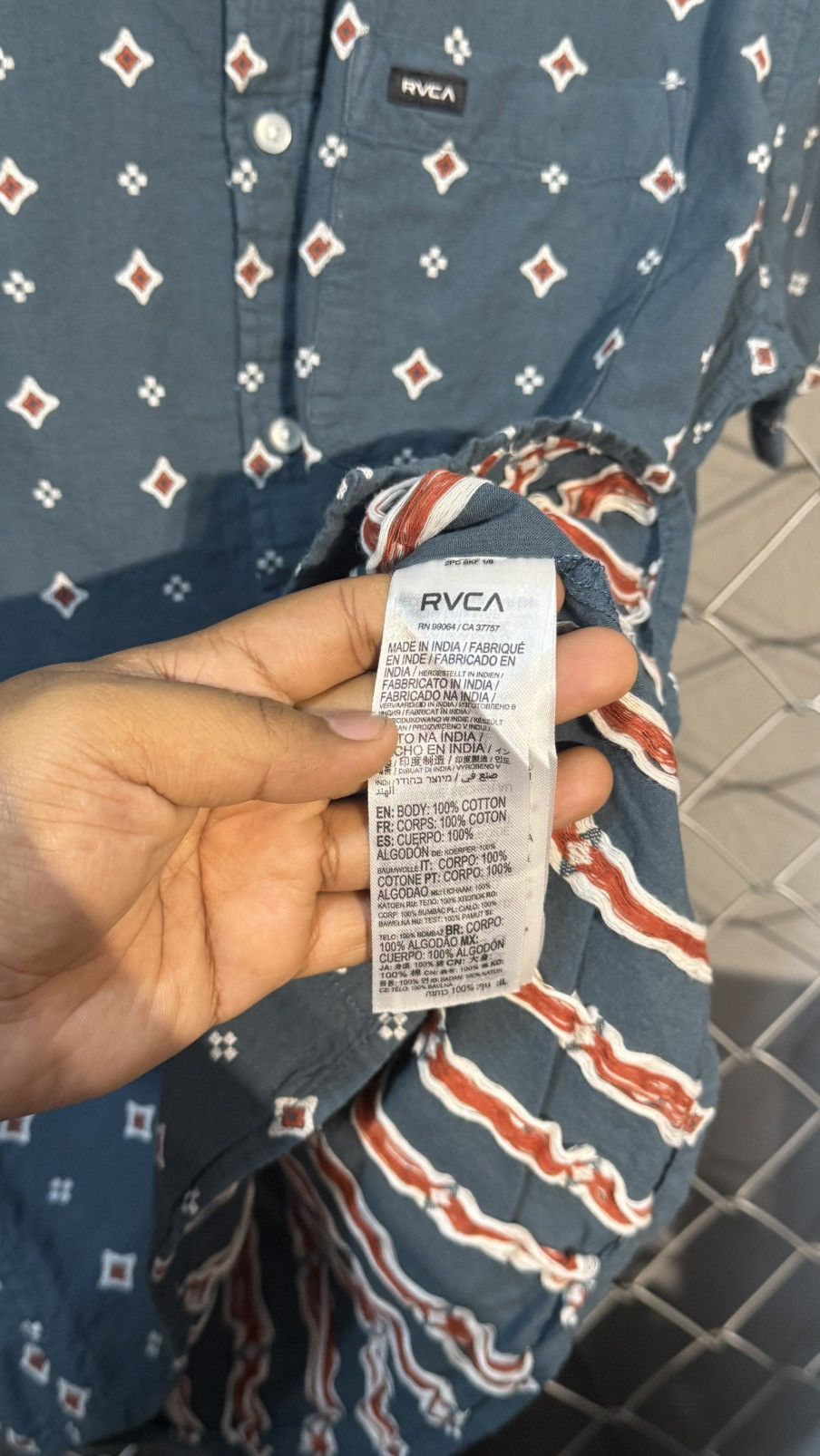 RVCA RVCA SHIRT That’ll Do Dobby slim Fit Size US M / EU 48-50 / 2 - 8 Thumbnail