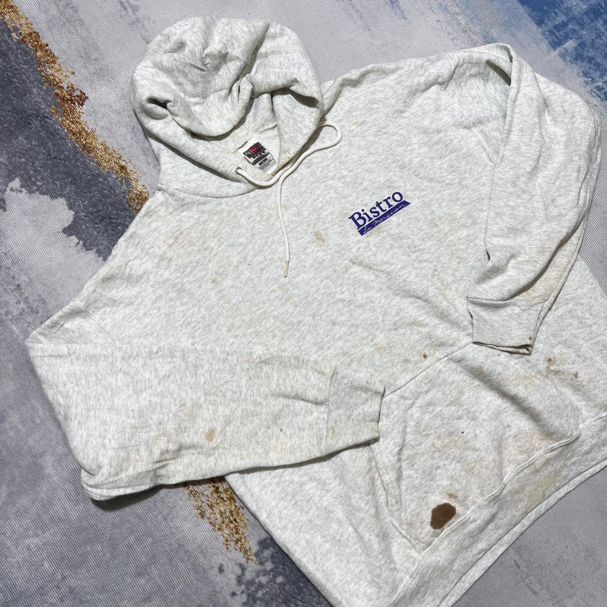 Fruit Of The Loom × Vintage Vintage Humor Joke Hoodie Size US L / EU 52-54 / 3 - 5 Thumbnail