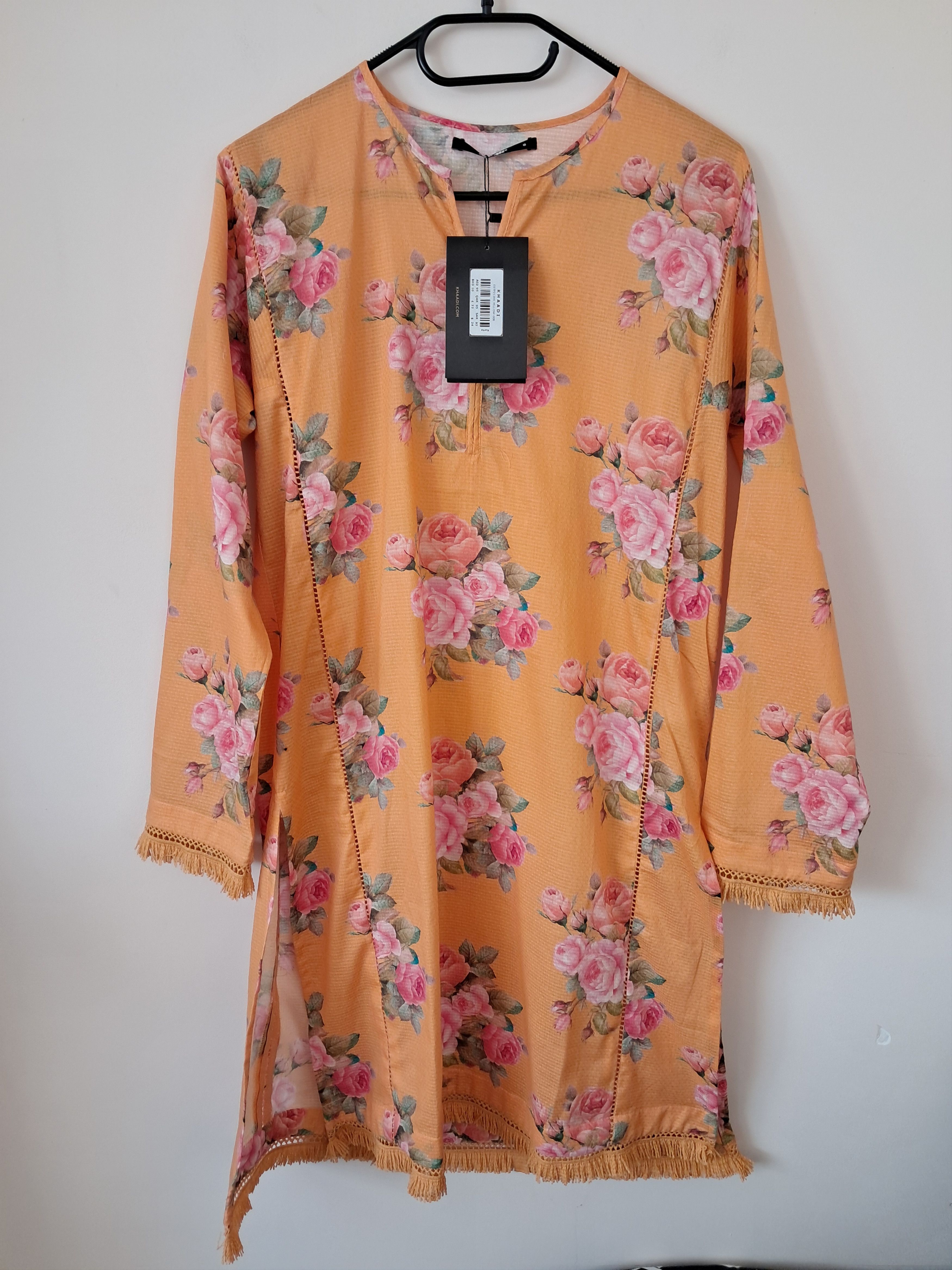 Designer Khaadi Tunic wiht flowers Size M / US 6-8 / IT 42-44 - 1 Thumbnail