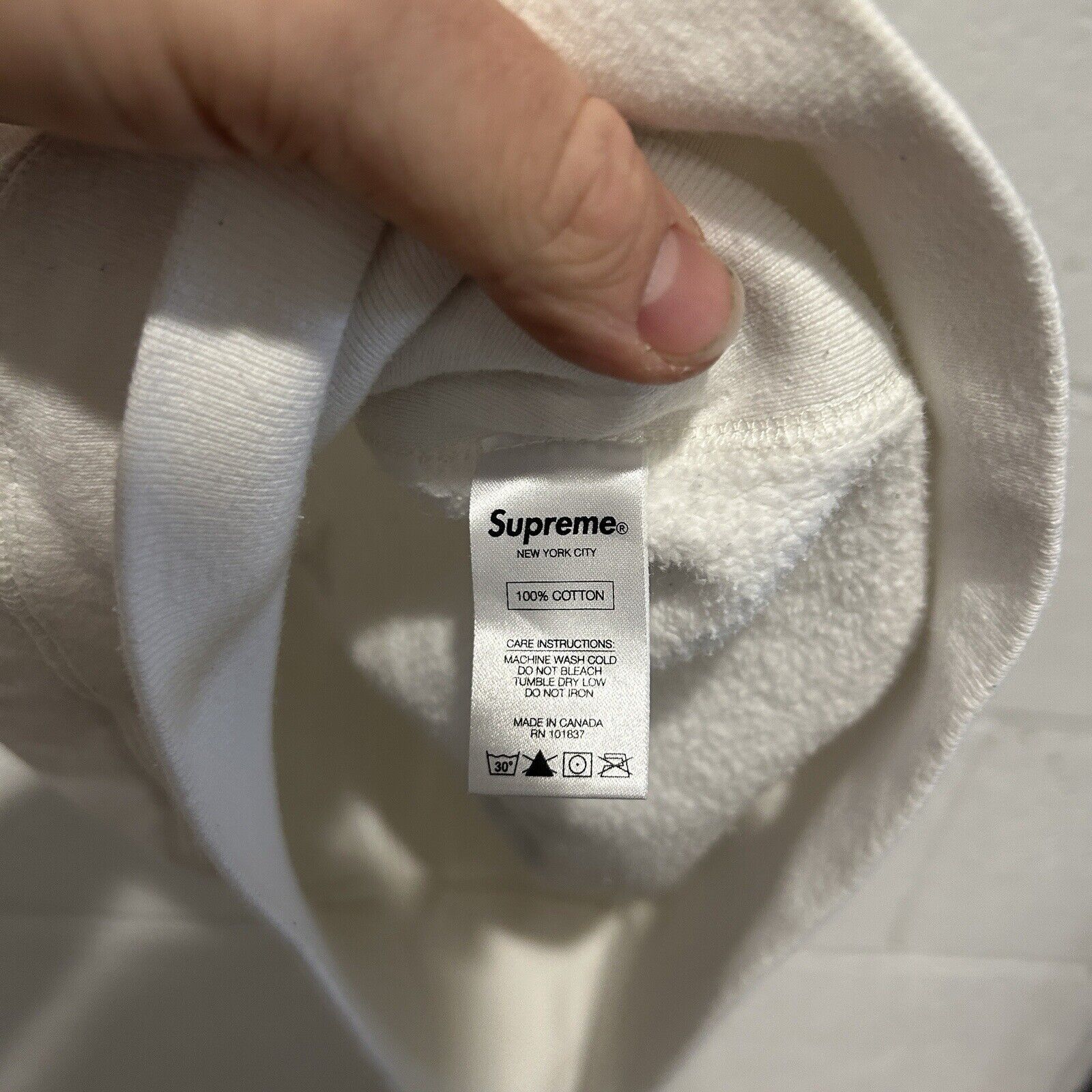 Supreme SS16 Supreme Anti-Church Pure Fear Hoodie Sweatshirt "White" Size US M / EU 48-50 / 2 - 7 Thumbnail