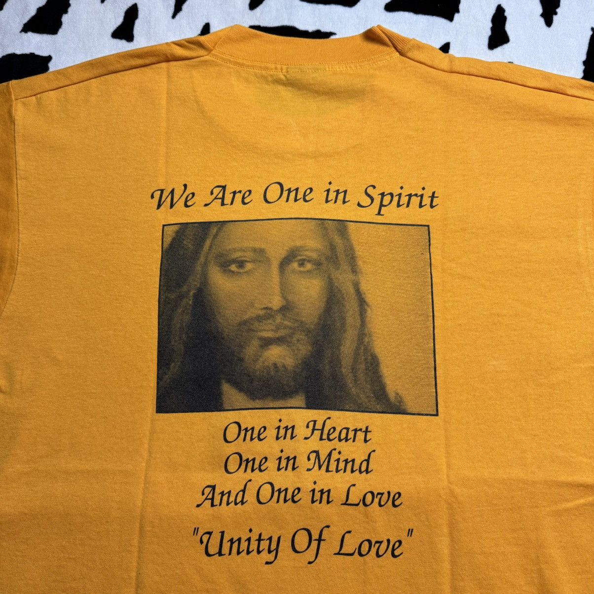 Fruit Of The Loom × Vintage 90's Jesus Tee Size US L / EU 52-54 / 3 - 8 Thumbnail