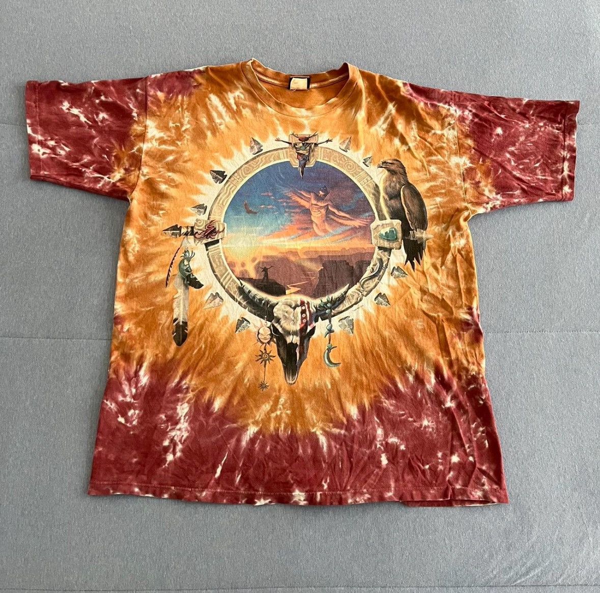 Liquid Blue × Vintage Vintage Rare Texas Liquid Blue T-Shirt Size US XL / EU 56 / 4 - 1 Thumbnail
