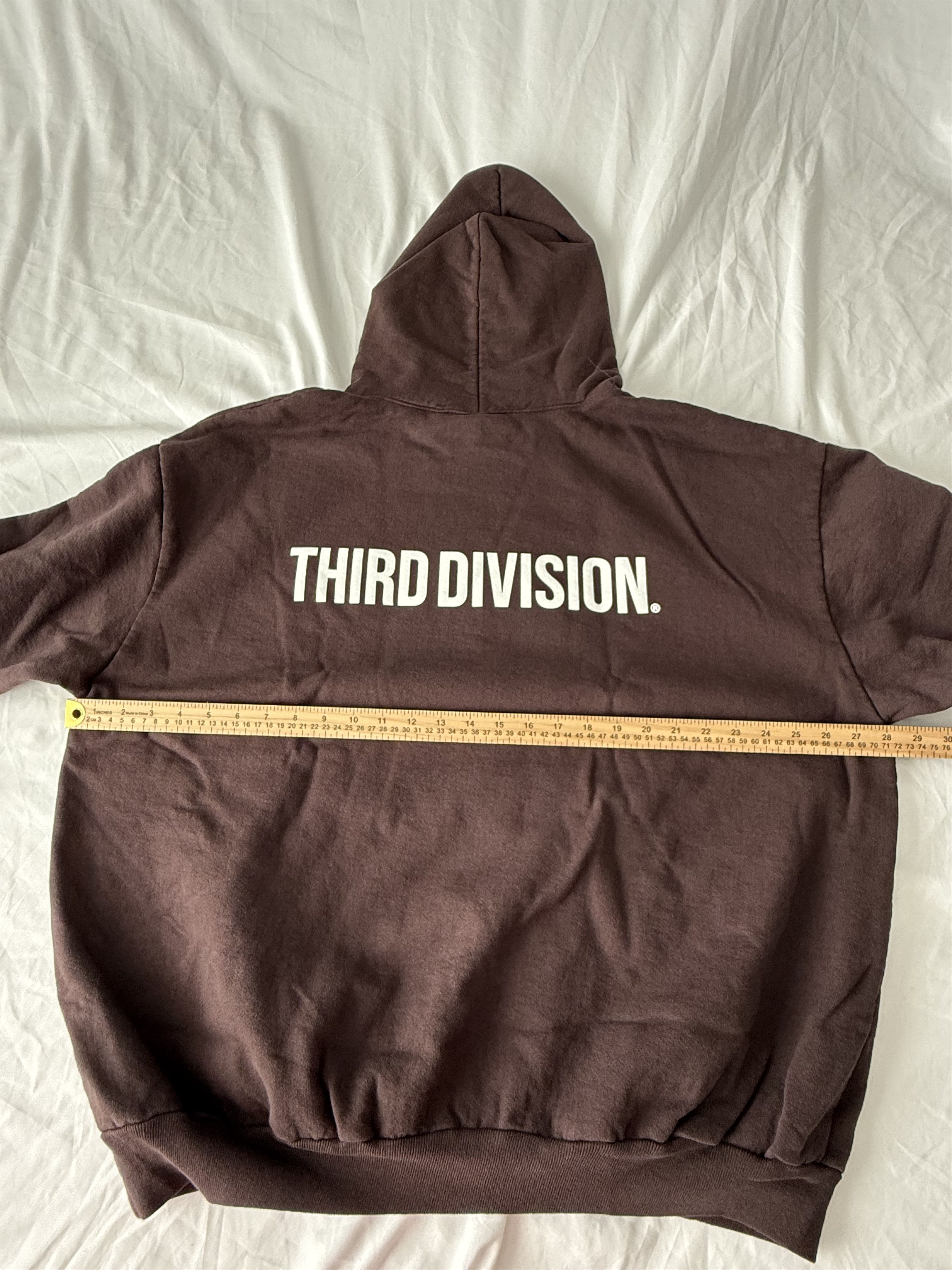 Other THIRD DIVISION" Streetwear Hoodie Pullover Size US XXL / EU 58 / 5 - 4 Thumbnail